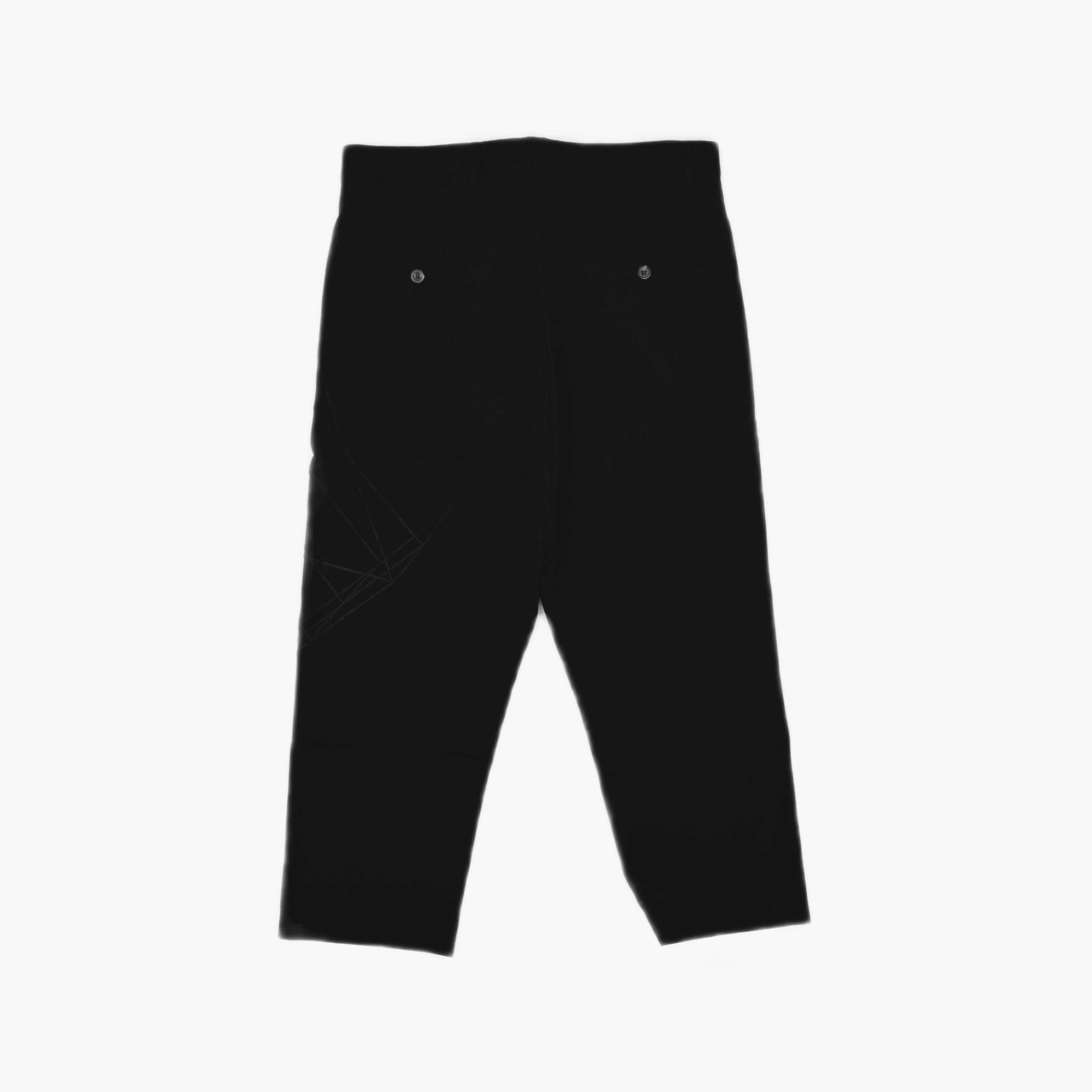 Rick Owens Rick Owens Astaires Cropped Pants 46 Size US 30 / EU 46 - 2 Thumbnail