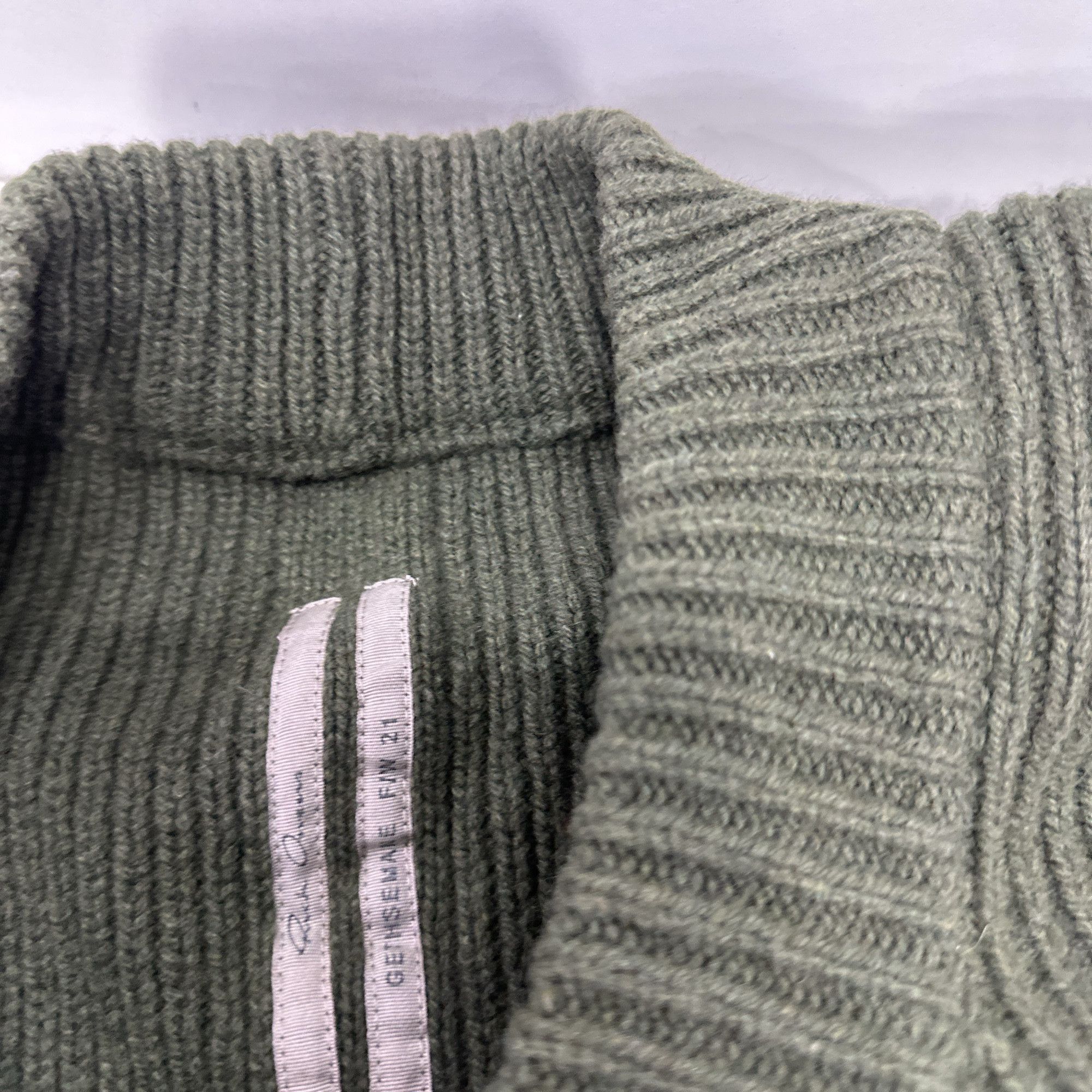 Rick Owens Rick Owens Ribbed Cashmere Sweater L Size US L / EU 52-54 / 3 - 4 Thumbnail