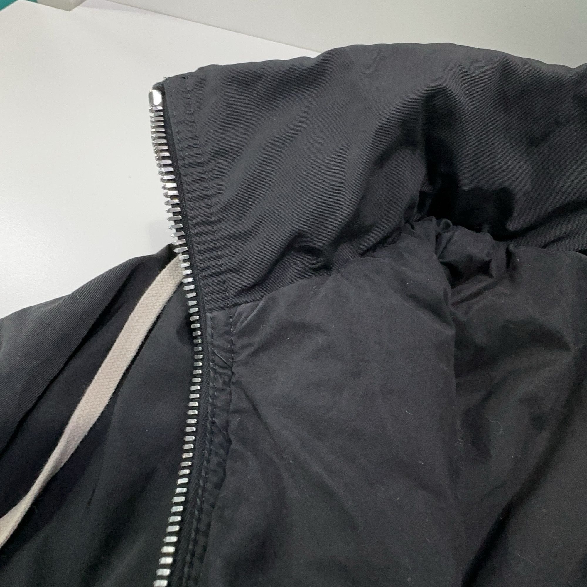 Rick Owens Drkshdw Rick Owens DRKSHDW Zip Hooded Jacket Size M Size US M / EU 48-50 / 2 - 7 Thumbnail