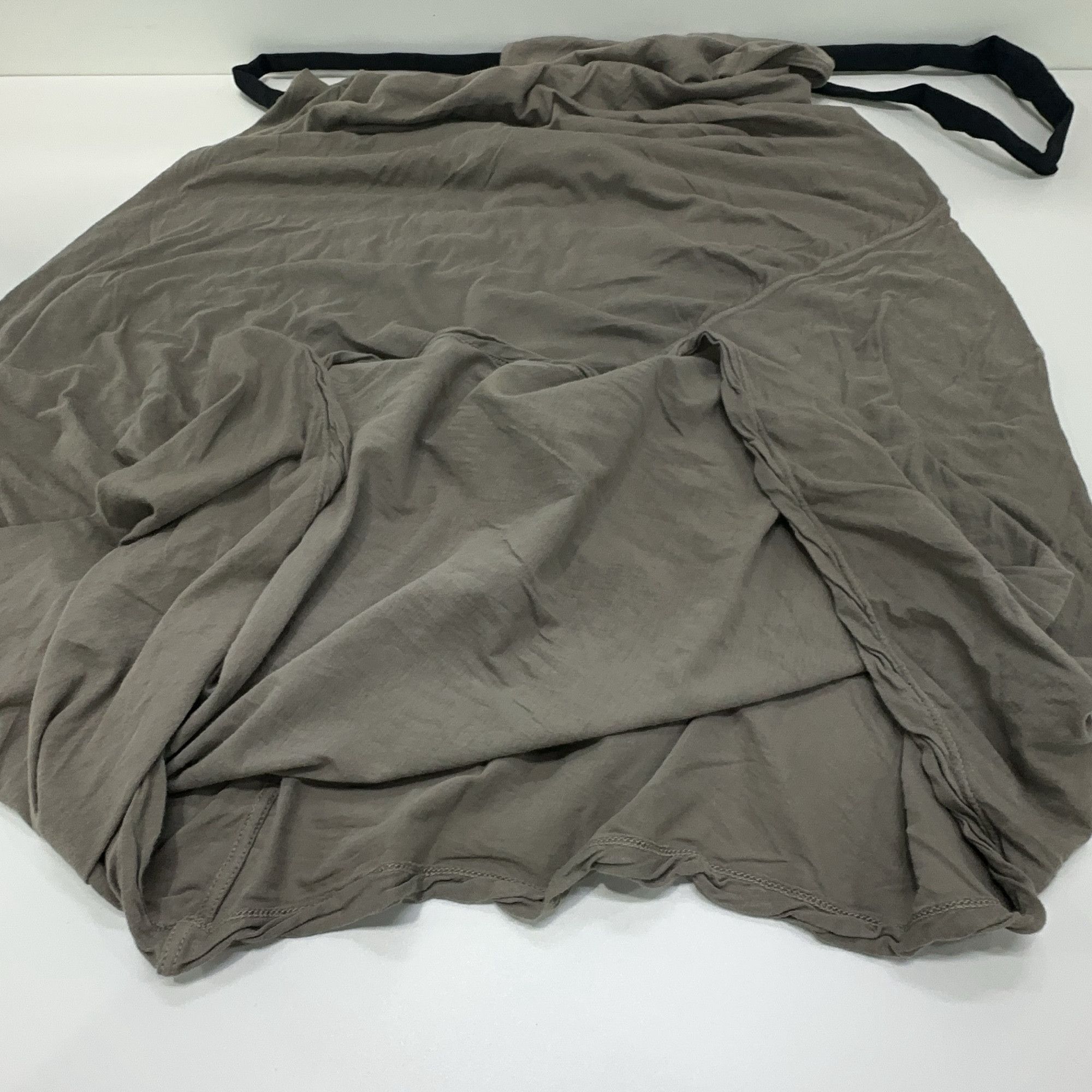 Rick Owens Drkshdw Rick Owens DRKSHDW Draped V-Neck Midi Dress XS Size XS / US 0-2 / IT 36-38 - 10 Thumbnail