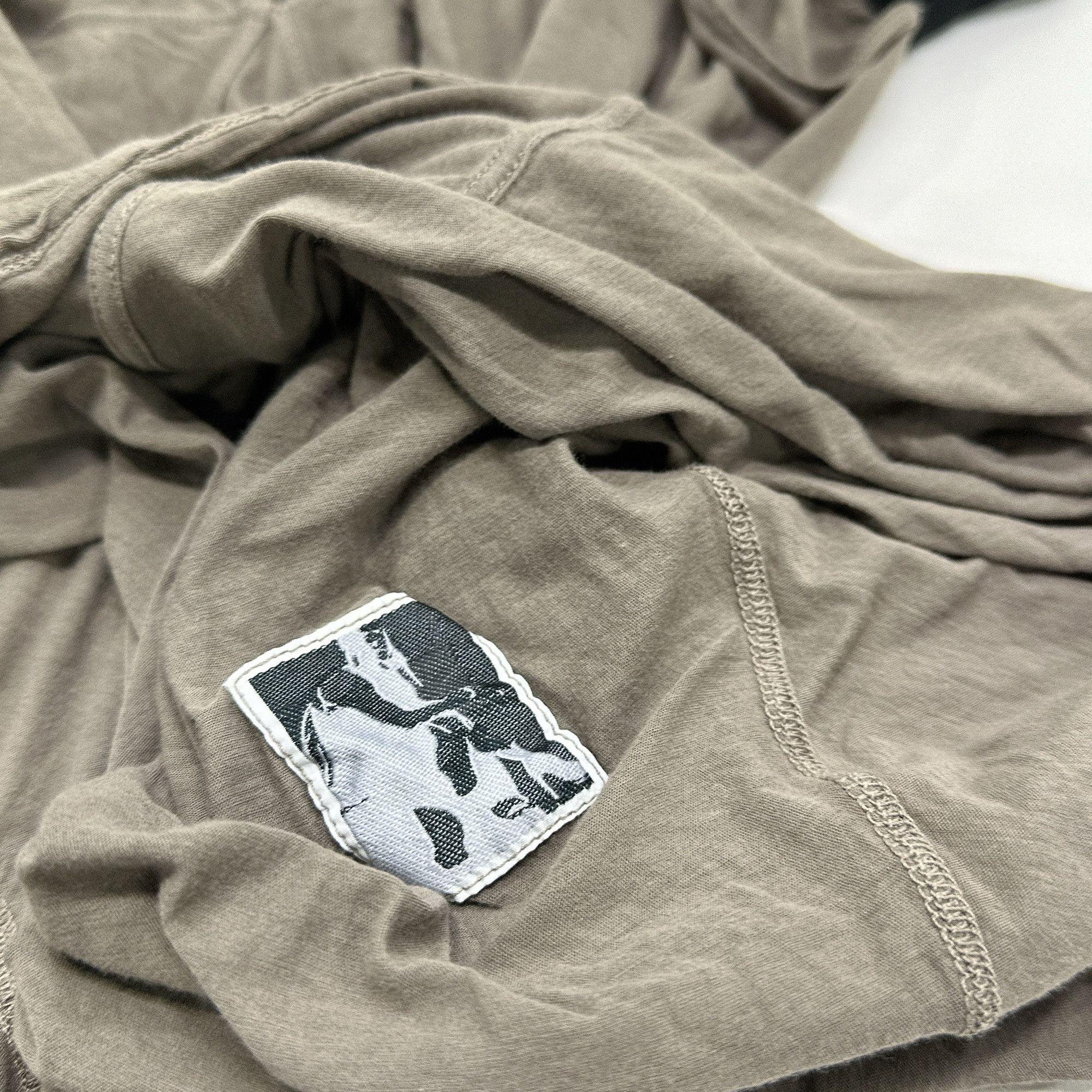 Rick Owens Drkshdw Rick Owens DRKSHDW Draped V-Neck Midi Dress XS Size XS / US 0-2 / IT 36-38 - 5 Thumbnail