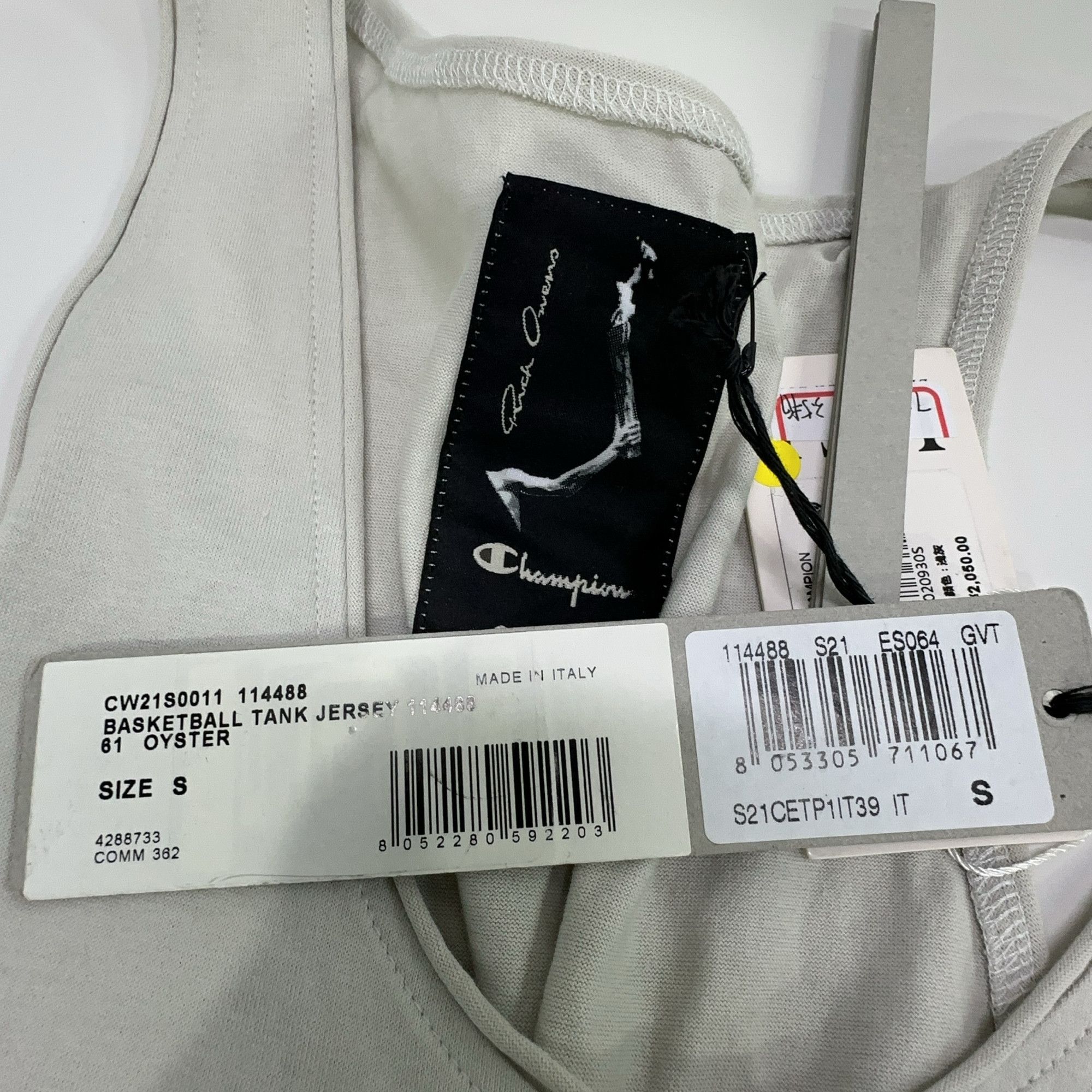 Rick Owens Rick Owens x Champion Oyster Bodysuit Size S Size S / US 4 / IT 40 - 4 Thumbnail