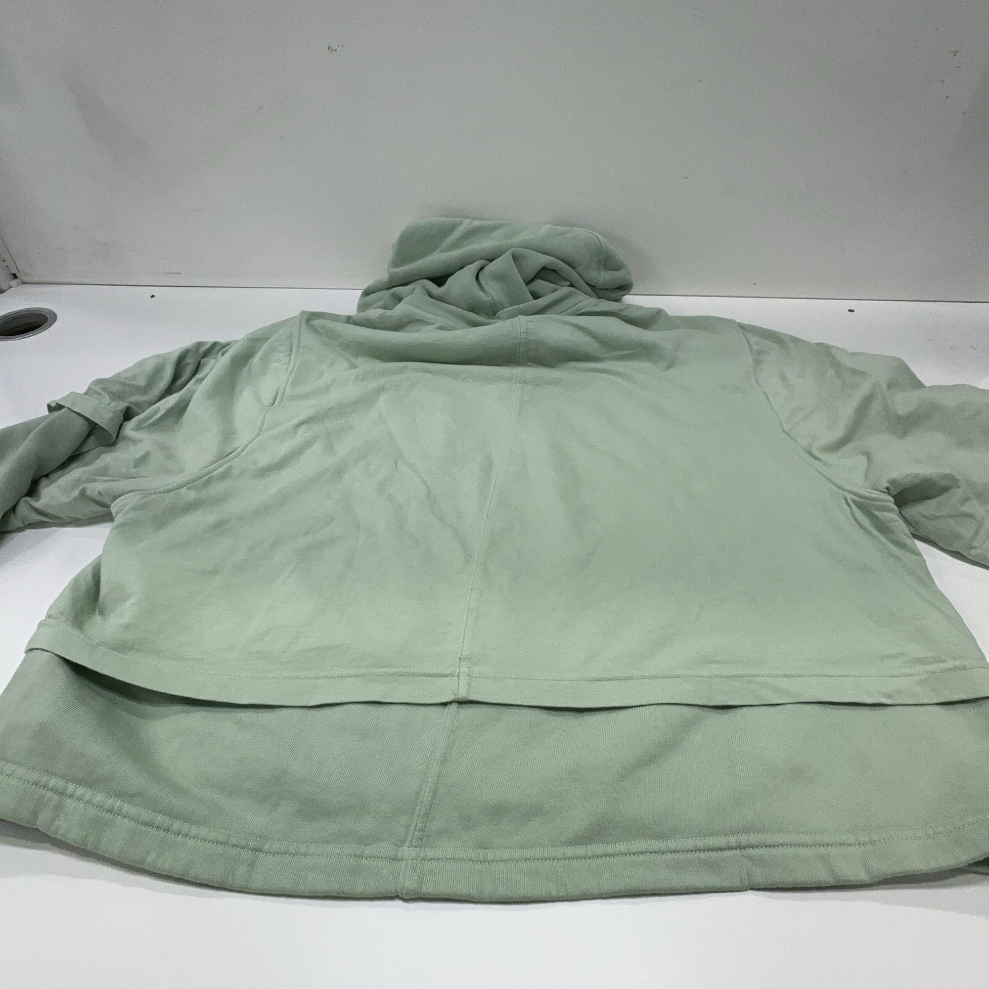 Rick Owens Rick Owens Layered Green Hoodie S Size US S / EU 44-46 / 1 - 15 Thumbnail