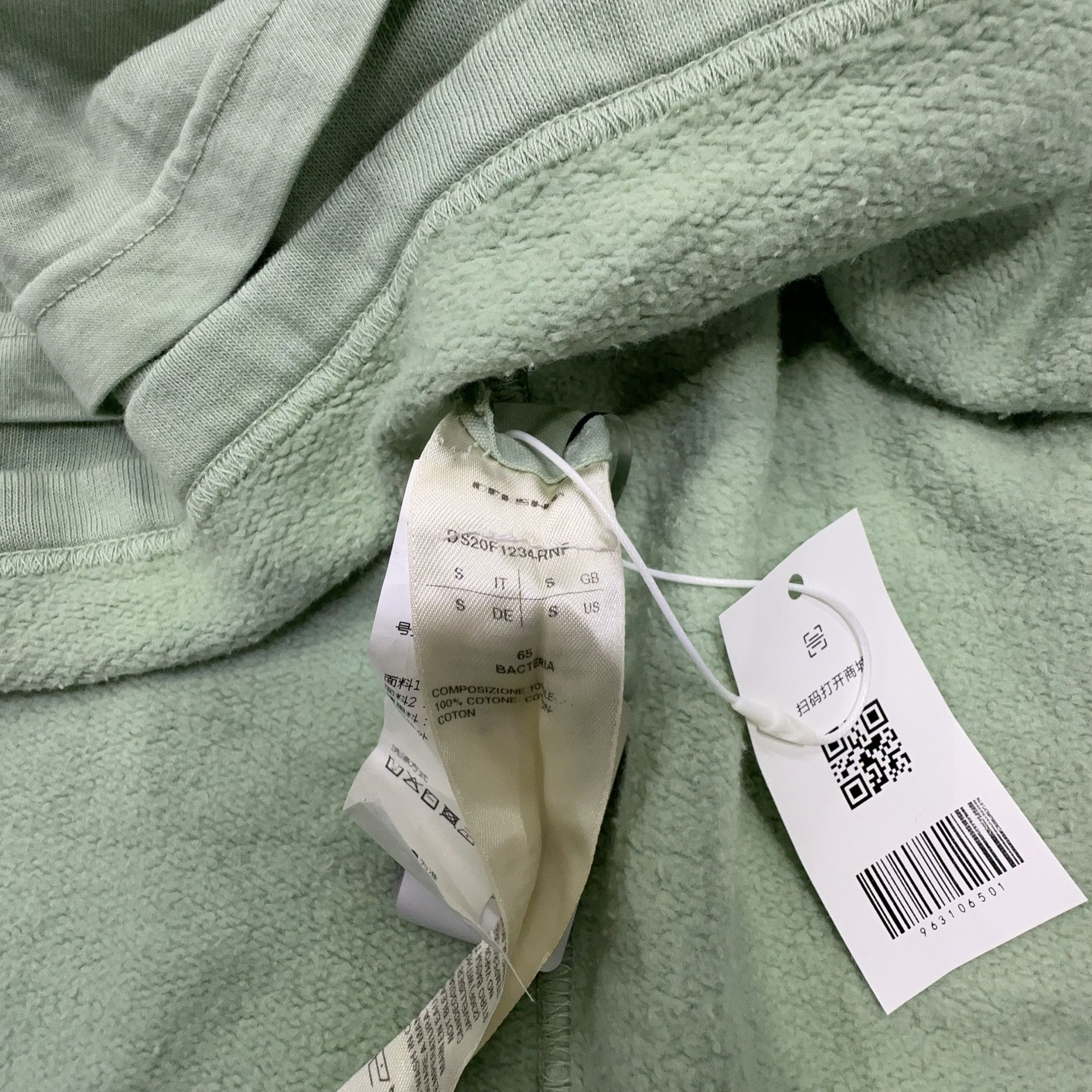 Rick Owens Rick Owens Layered Green Hoodie S Size US S / EU 44-46 / 1 - 3 Thumbnail