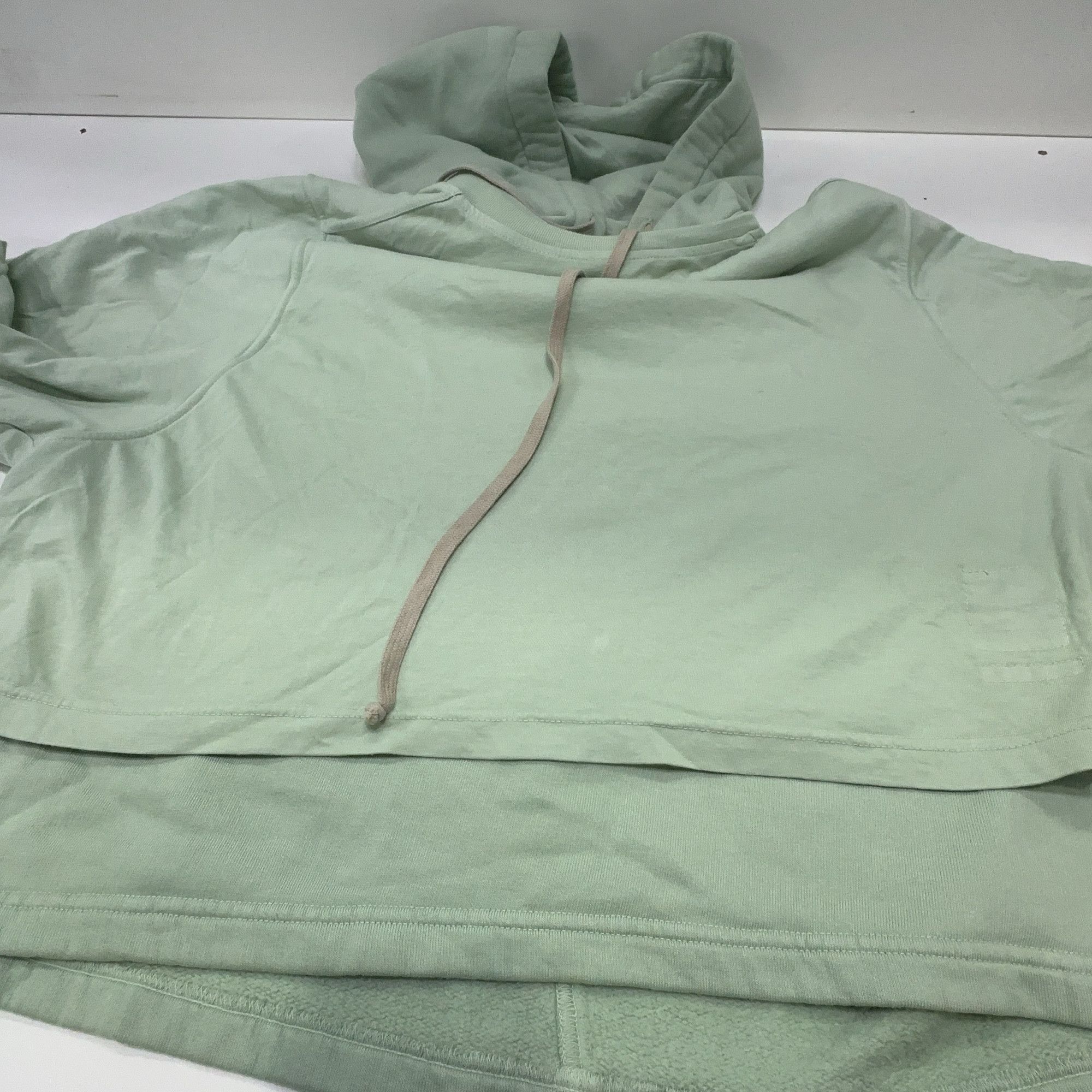 Rick Owens Rick Owens Layered Green Hoodie S Size US S / EU 44-46 / 1 - 9 Thumbnail