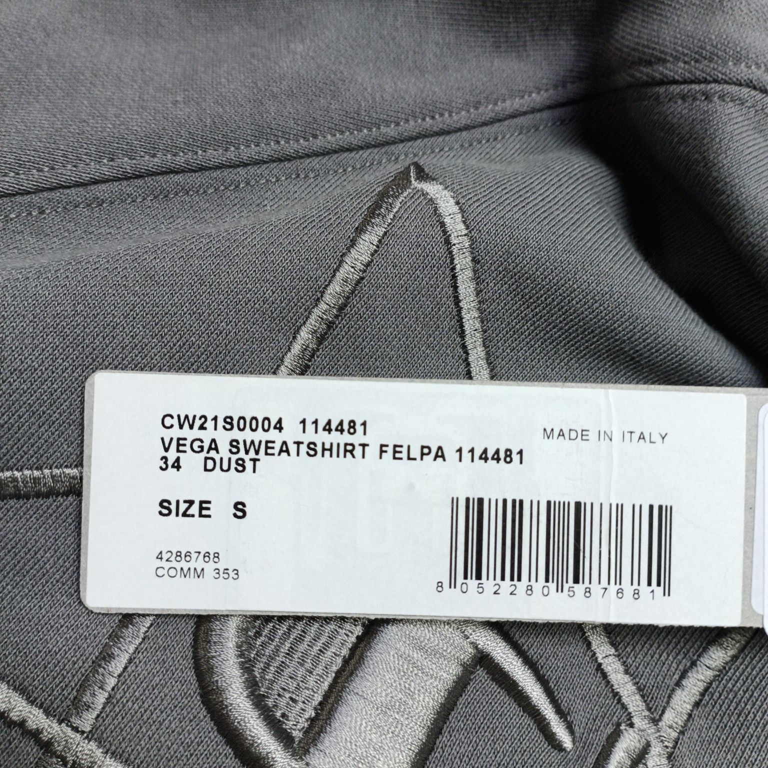 Rick Owens Rick Owens x Champion Logo Embroidery Sweatshirt S Size S / US 4 / IT 40 - 4 Thumbnail