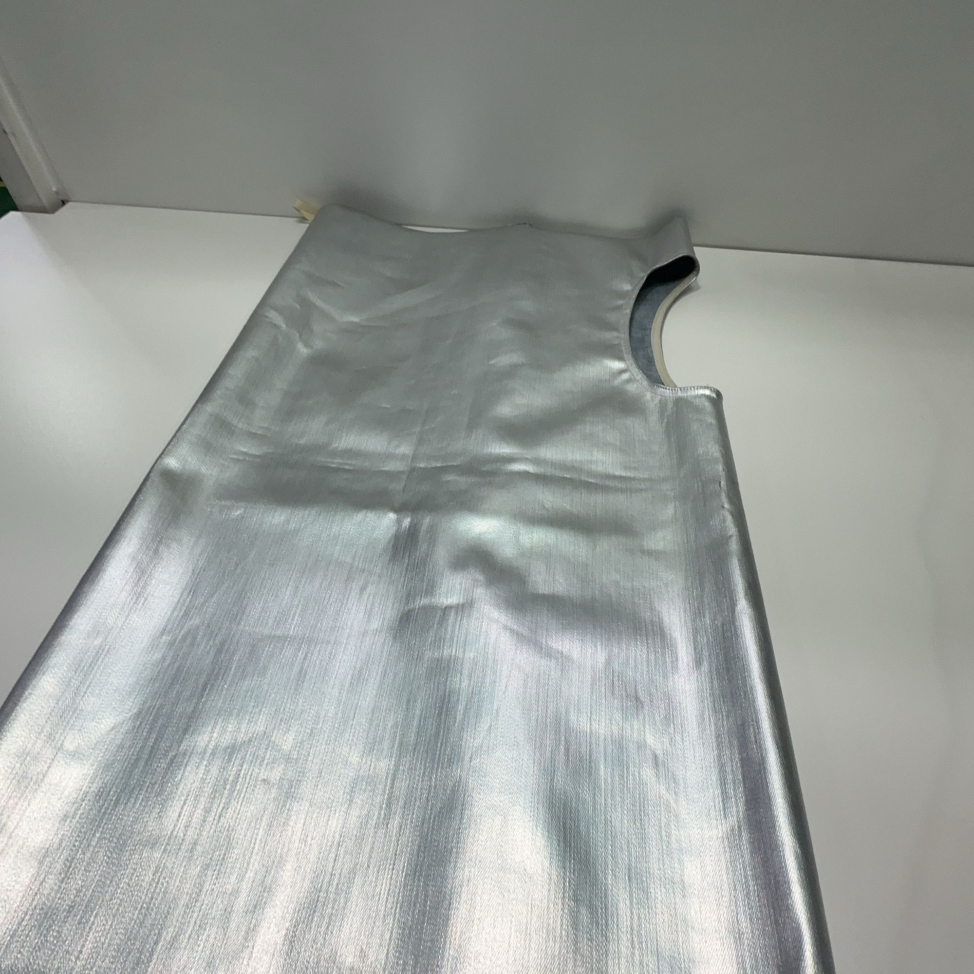 Rick Owens Rick Owens FW22 Silver Metallic Tank Top IT 42 Size M / US 6-8 / IT 42-44 - 5 Thumbnail
