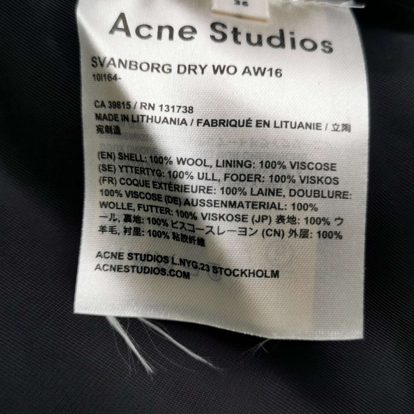 Acne Studios Acne Studios Women 26 Pants Size 26" / US 2 / IT 38 - 6 Thumbnail