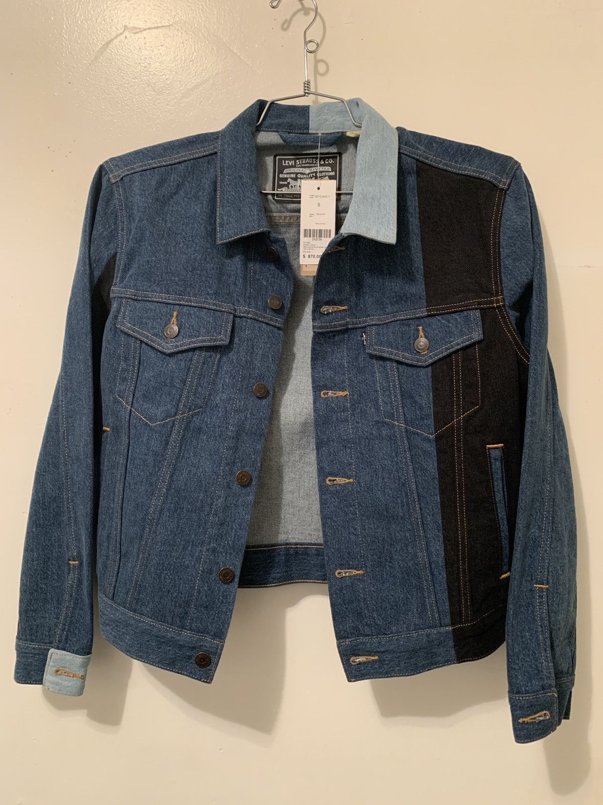 Gosha rubchinskiy x levi's deals patchwork jacket