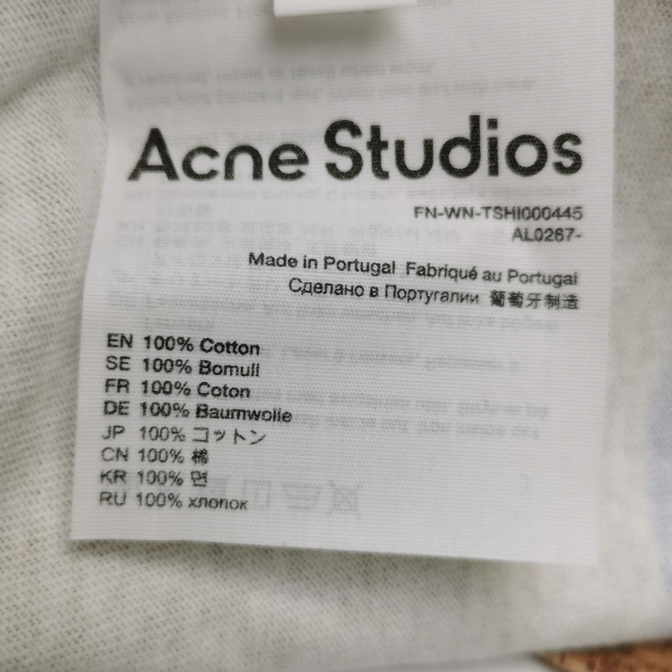 Acne Studios Acne Studios Women s Short Sleeve Shirts Size S / US 4 / IT 40 - 5 Thumbnail