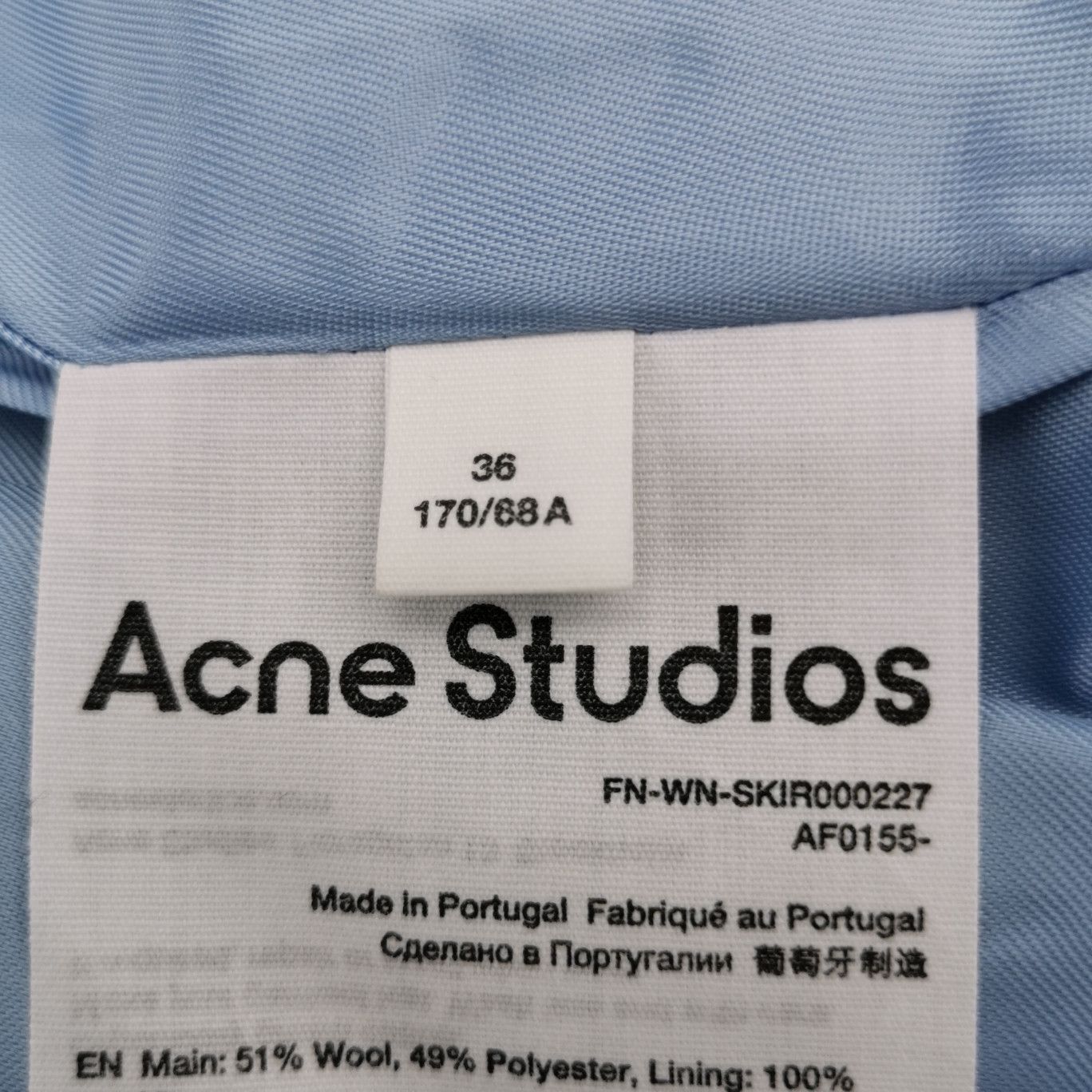 Acne Studios Acne Studios Women 26 Midi Skirts Size 26" / US 2 / IT 38 - 4 Thumbnail