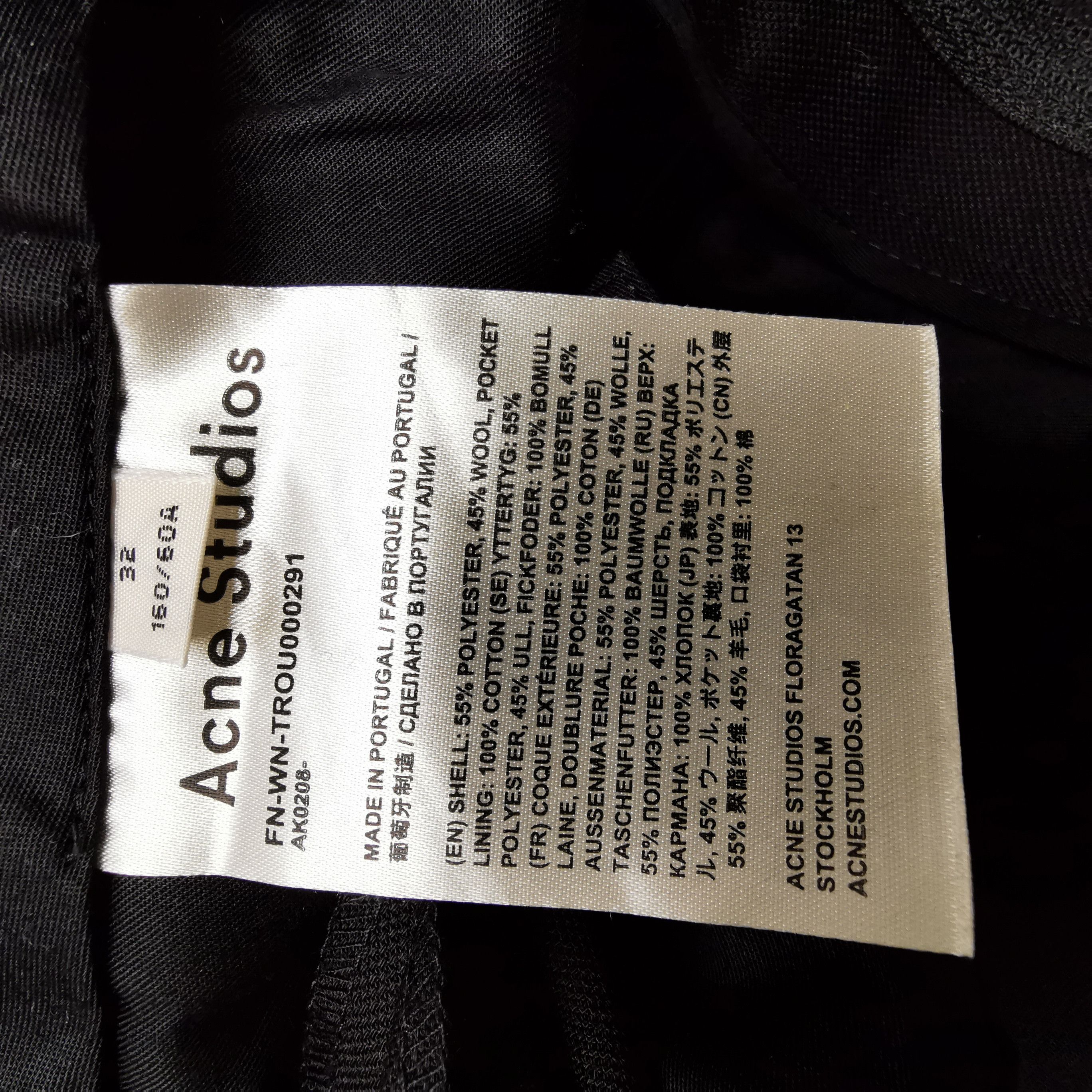 Acne Studios Acne Studios Women 32 Pants Size 32" / US 10 / IT 46 - 5 Thumbnail