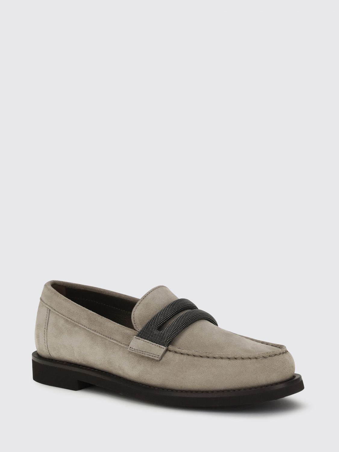 Brunello Cucinelli Brunello Cucinelli Loafer Woman Ice Size US 9 / IT 39 - 2 Thumbnail