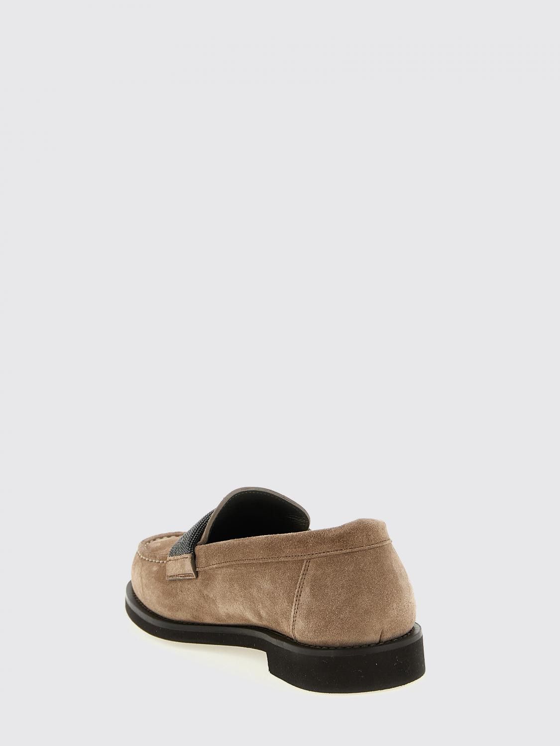 Brunello Cucinelli Brunello Cucinelli Loafer Woman Beige Size US 6 / IT 36 - 3 Thumbnail