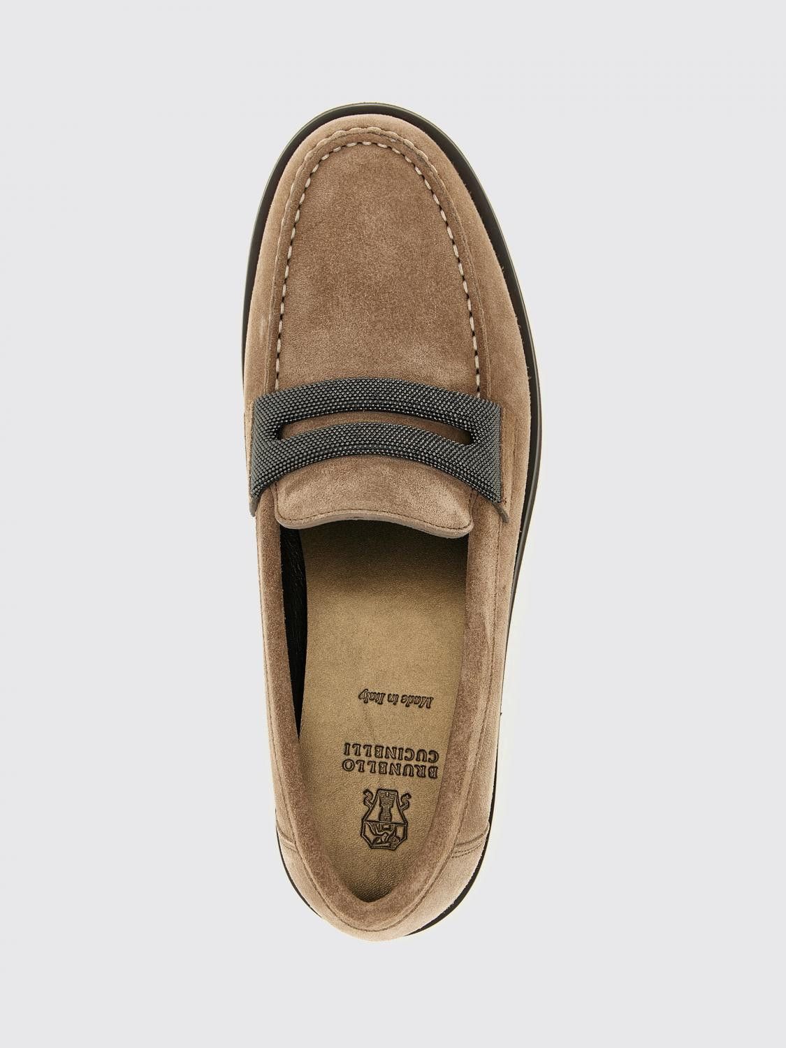 Brunello Cucinelli Brunello Cucinelli Loafer Woman Beige Size US 6 / IT 36 - 4 Thumbnail