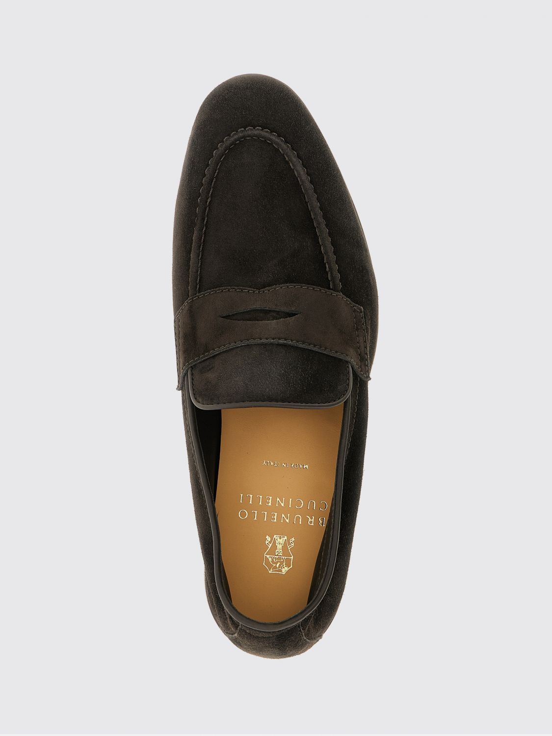 Brunello Cucinelli Brunello Cucinelli Loafers Men Brown Size US 7 / EU 40 - 4 Thumbnail