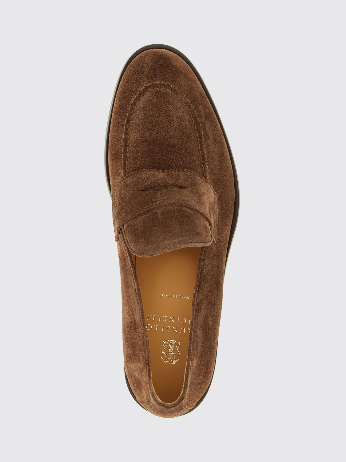 Brunello Cucinelli Brunello Cucinelli Loafers Men Brown Size US 11 / EU 44 - 4 Thumbnail