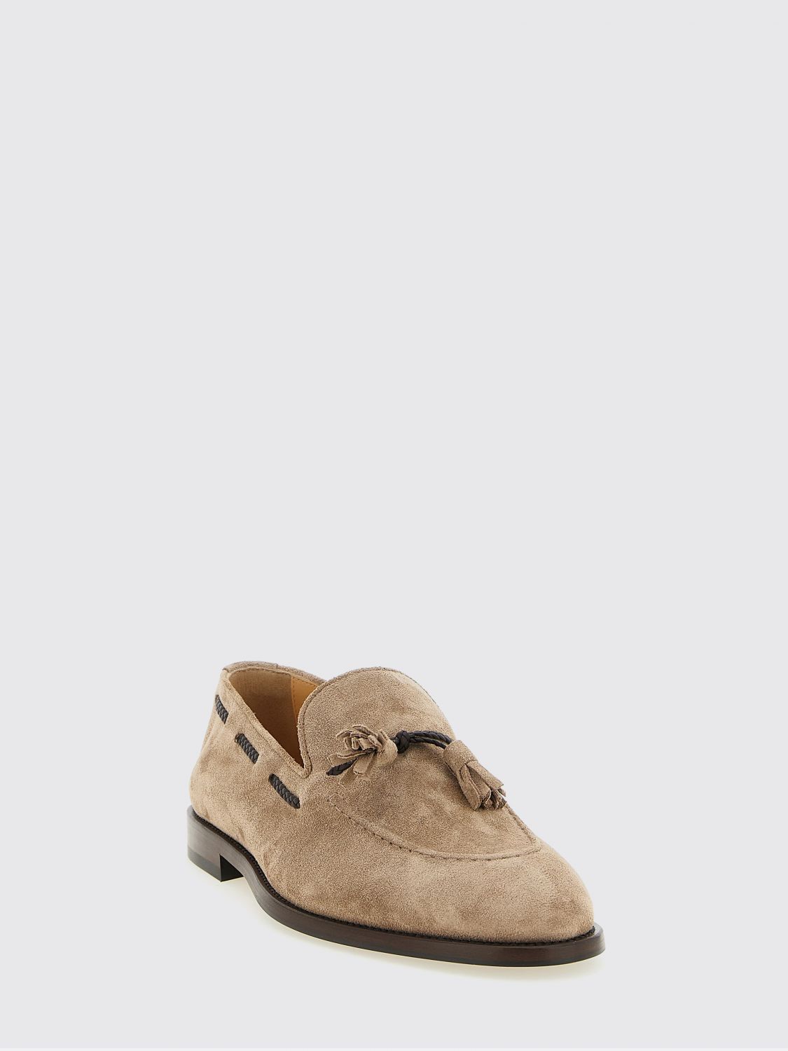 Brunello Cucinelli Brunello Cucinelli Loafers Men Brown Size US 12 / EU 45 - 2 Thumbnail