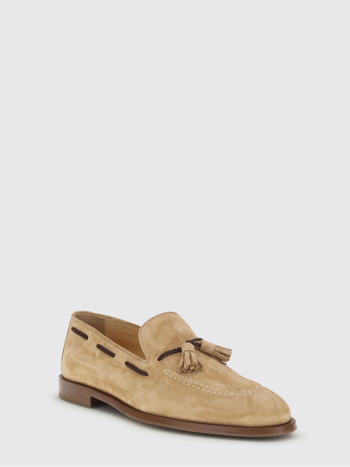 Brunello Cucinelli Brunello Cucinelli Loafers Men Earth Size US 10.5 / EU 43-44 - 2 Thumbnail