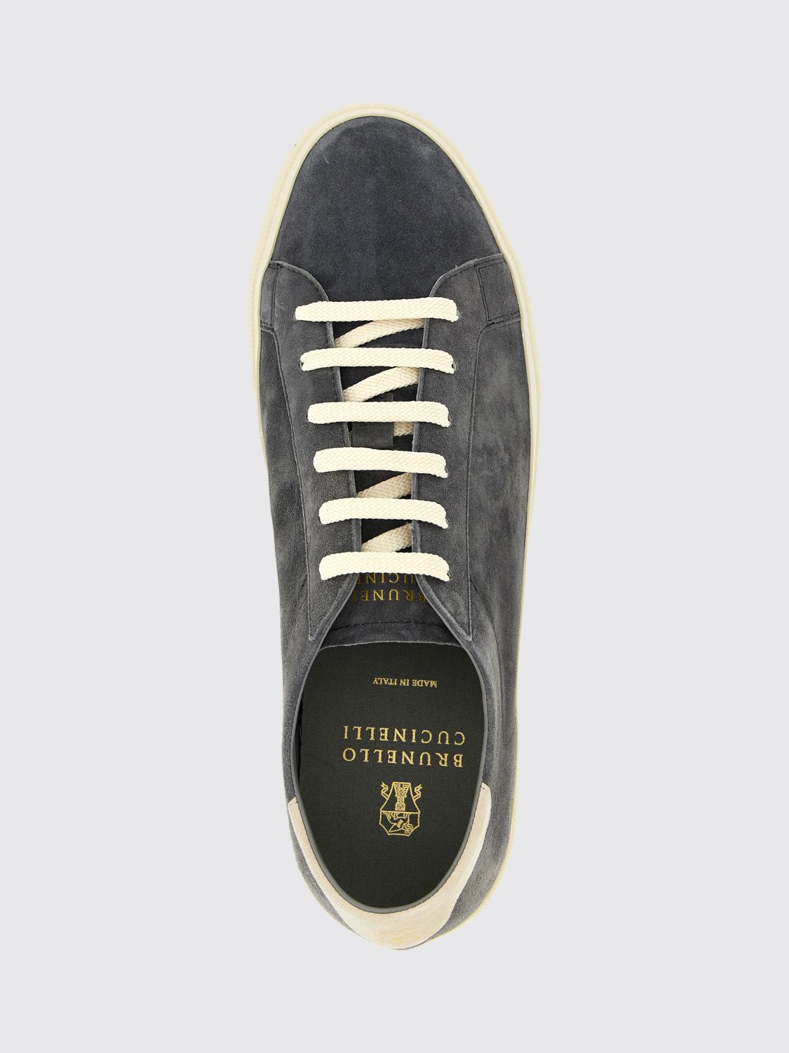 Brunello Cucinelli Brunello Cucinelli Sneakers Men Grey Size US 7 / EU 40 - 4 Thumbnail