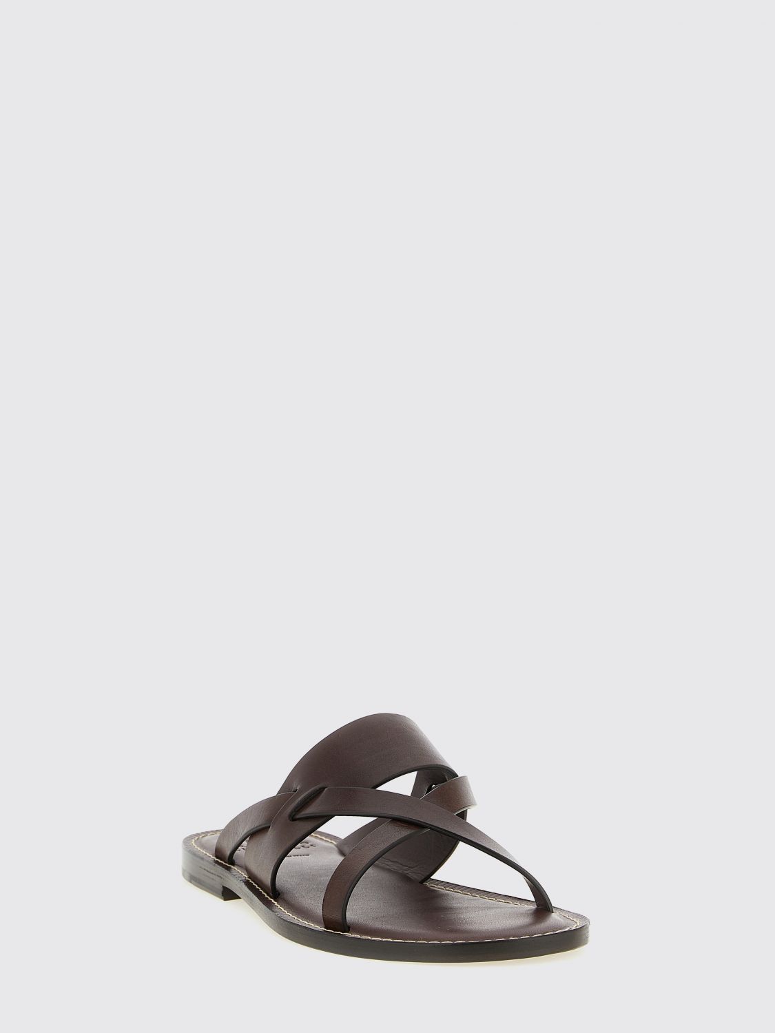 Brunello Cucinelli Brunello Cucinelli Sandals Men Brown Size US 9 / EU 42 - 2 Thumbnail