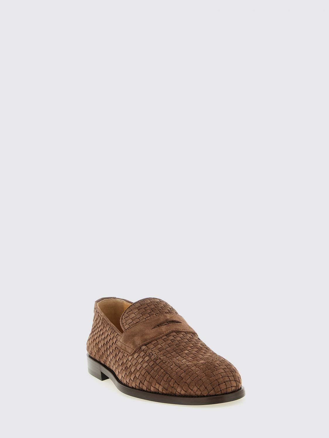Brunello Cucinelli Brunello Cucinelli Loafers Men Brown Size US 13 / EU 46 - 2 Thumbnail