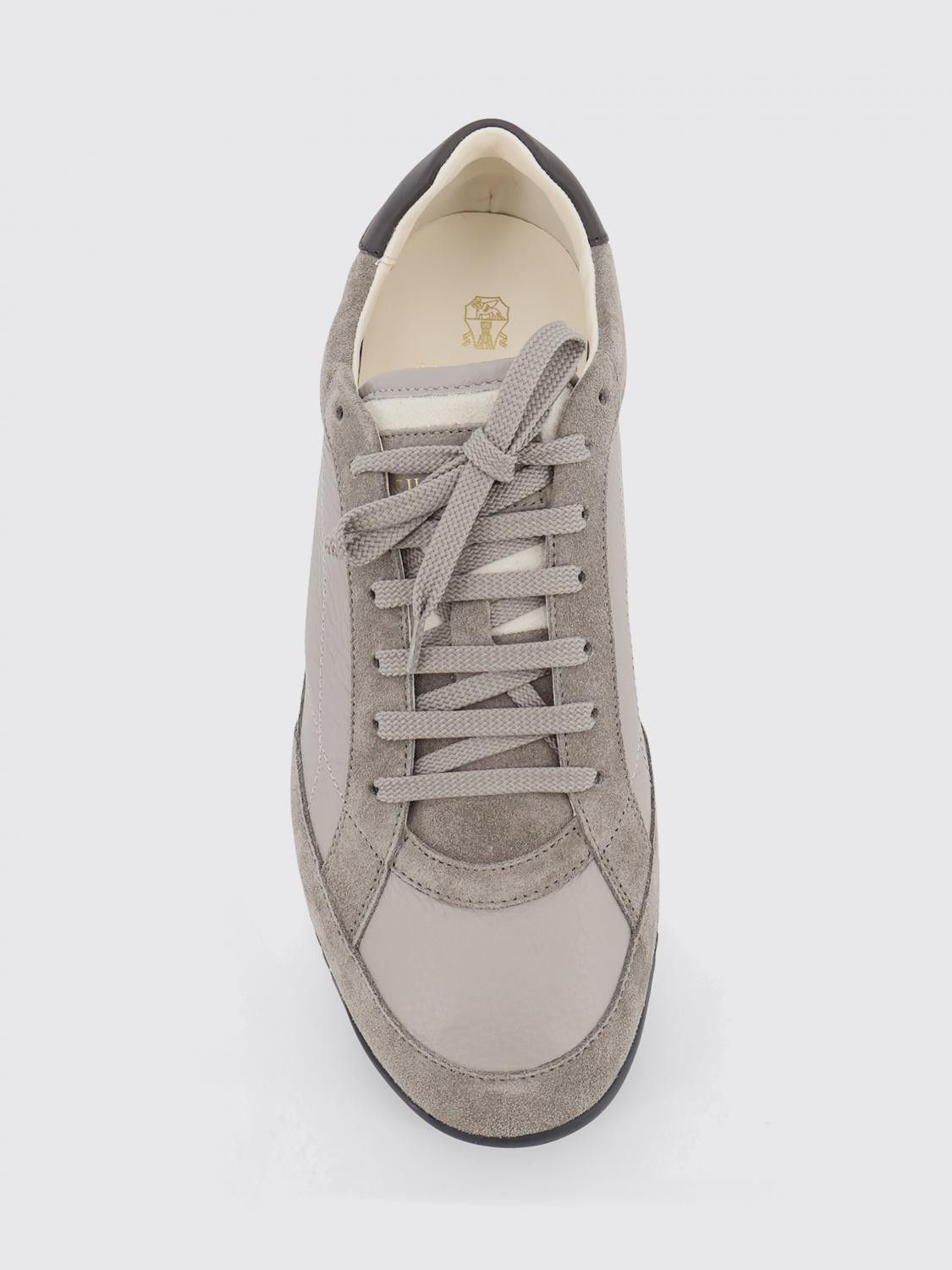 Brunello Cucinelli Brunello Cucinelli Sneakers Men Smoke Grey Size US 11 / EU 44 - 4 Thumbnail