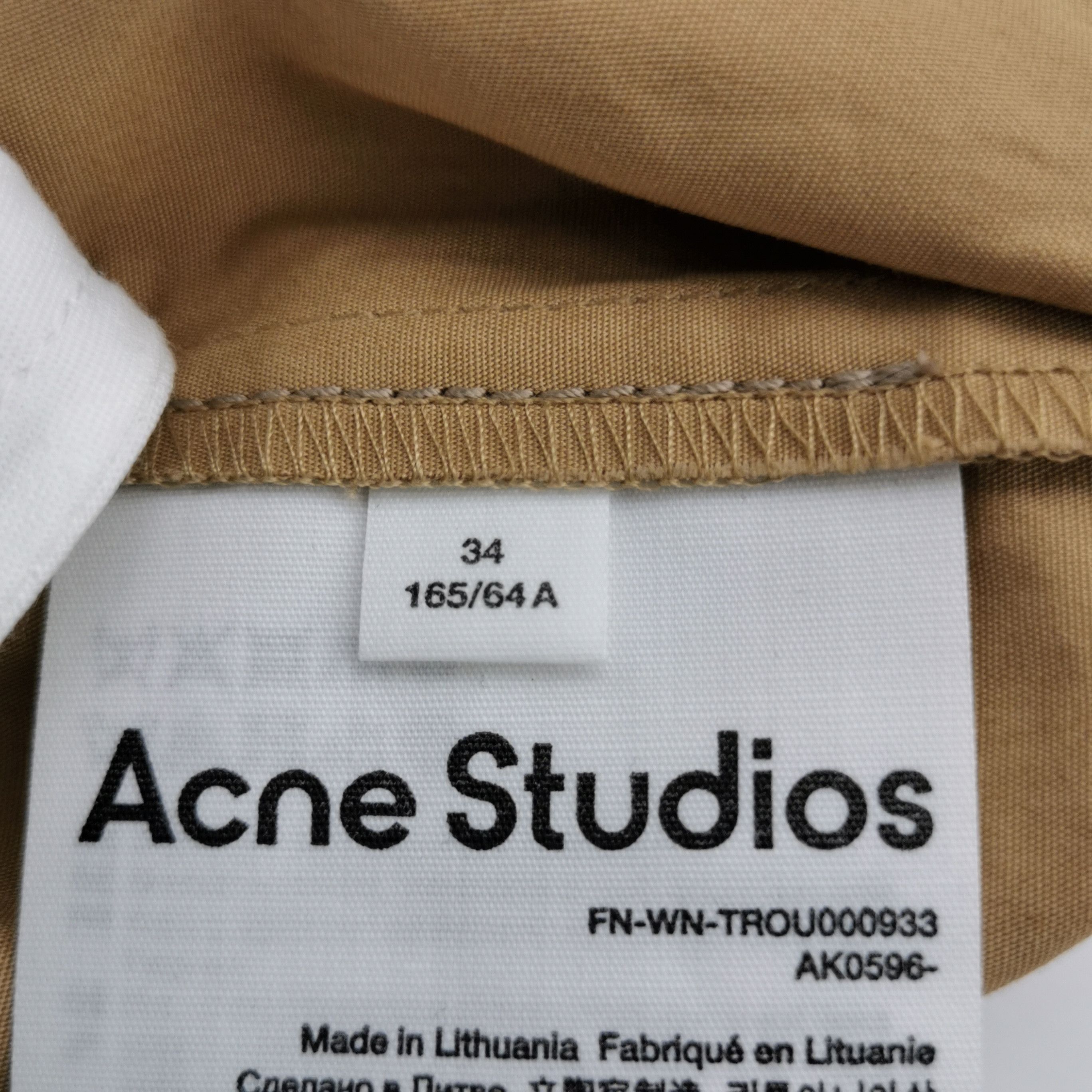 Acne Studios Acne Studios Women 34 Pants Size 34" / US 12 / IT 48 - 5 Thumbnail