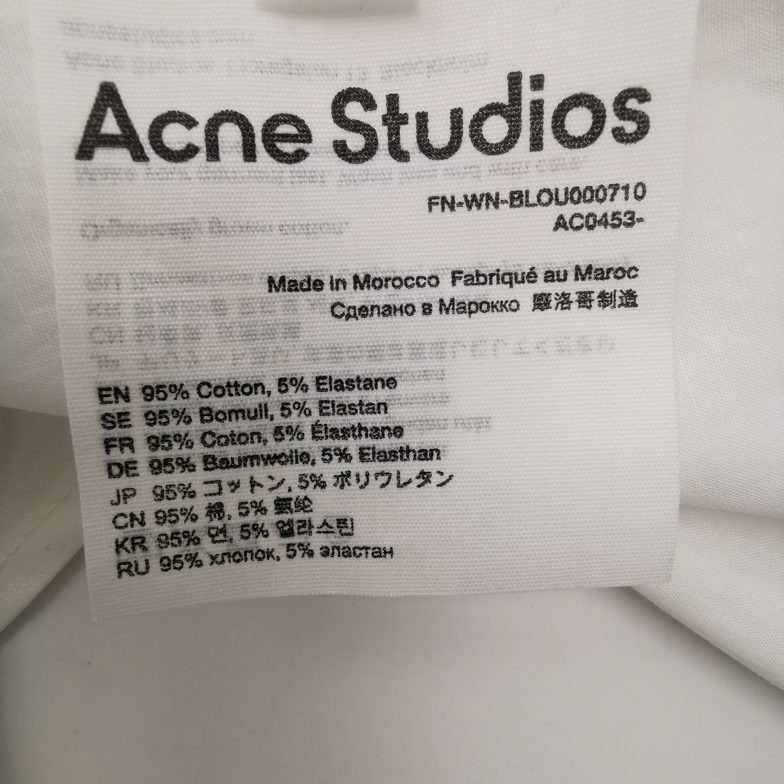 Acne Studios Acne Studios Women it_34 Button Ups Size XXS / US 00 / IT 34 - 7 Thumbnail