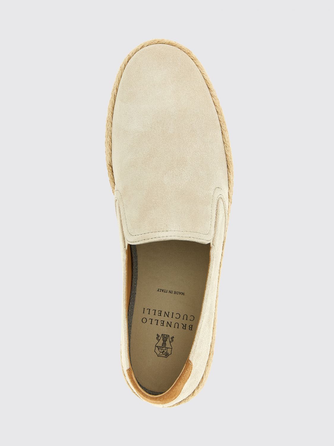 Brunello Cucinelli Brunello Cucinelli Espadrille Men Cream Size US 12 / EU 45 - 4 Thumbnail