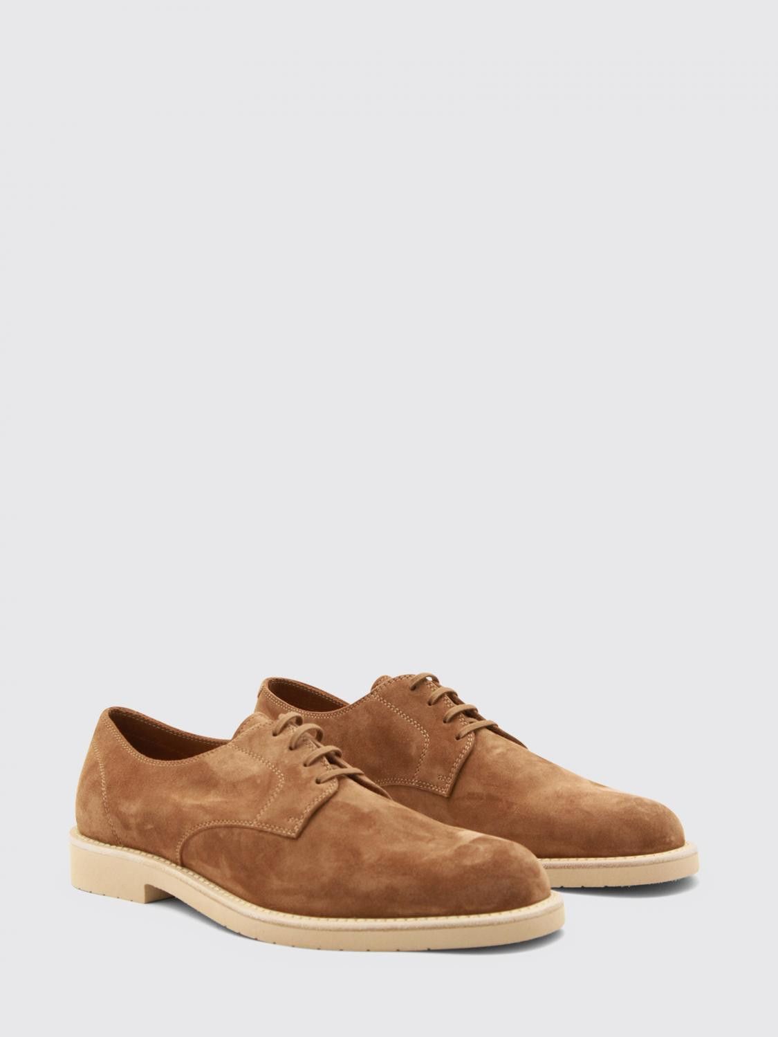 Brunello Cucinelli Brunello Cucinelli Brogue Shoes Men Brown Size US 11 / EU 44 - 2 Thumbnail