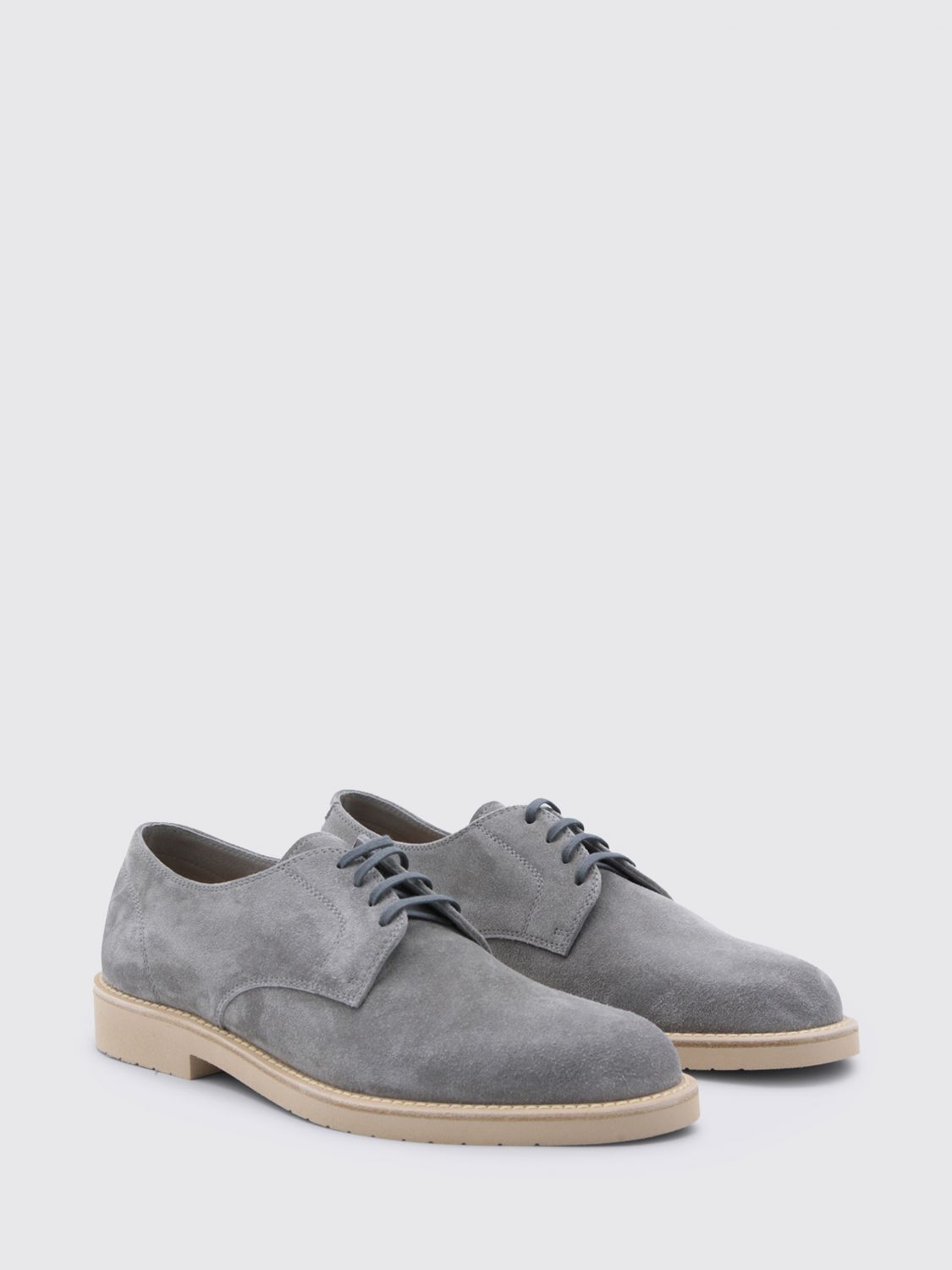 Brunello Cucinelli Brunello Cucinelli Brogue Shoes Men Grey Size US 8 / EU 41 - 2 Thumbnail
