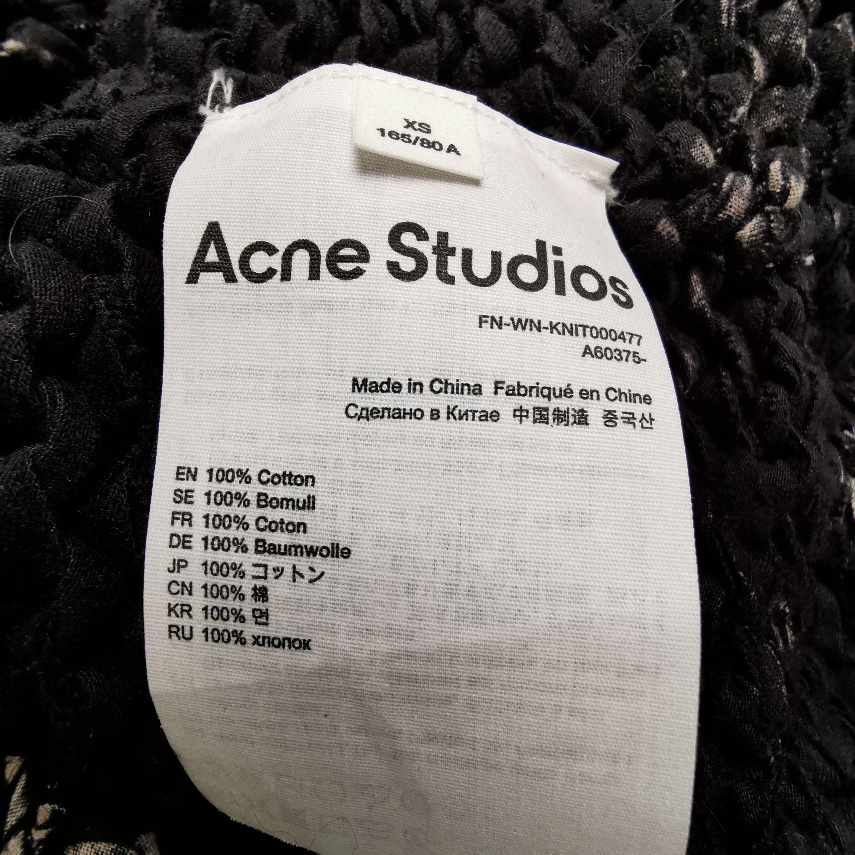 Acne Studios Acne Studios Women m Short Sleeve Shirts Size M / US 6-8 / IT 42-44 - 6 Thumbnail