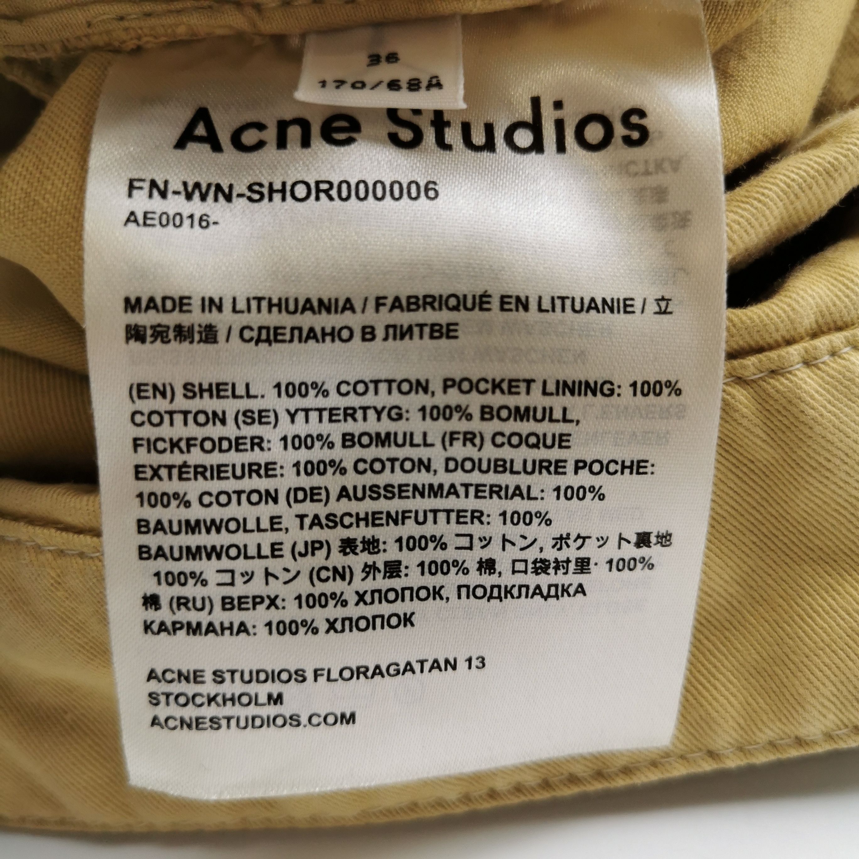 Acne Studios Acne Studios Women 26 Shorts Size 26" / US 2 / IT 38 - 6 Thumbnail
