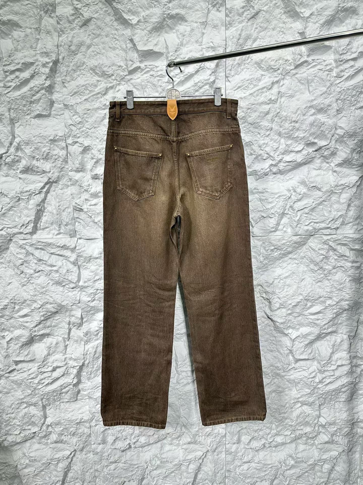 Louis Vuitton Louis Vuitton Washed Bronze Denim Jeans 30 Size US 30 / EU 46 - 3 Thumbnail