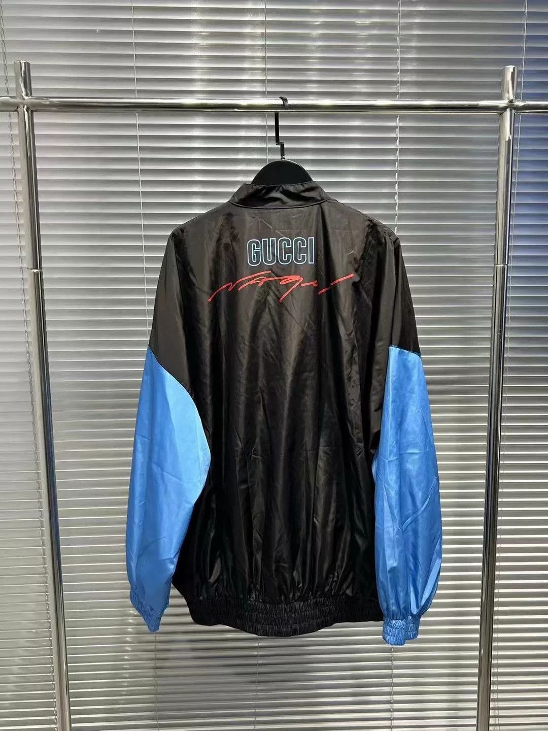Gucci Gucci Cartoon Portrait Nylon Bomber Jacket 42 Size US XS / EU 42 / 0 - 3 Thumbnail