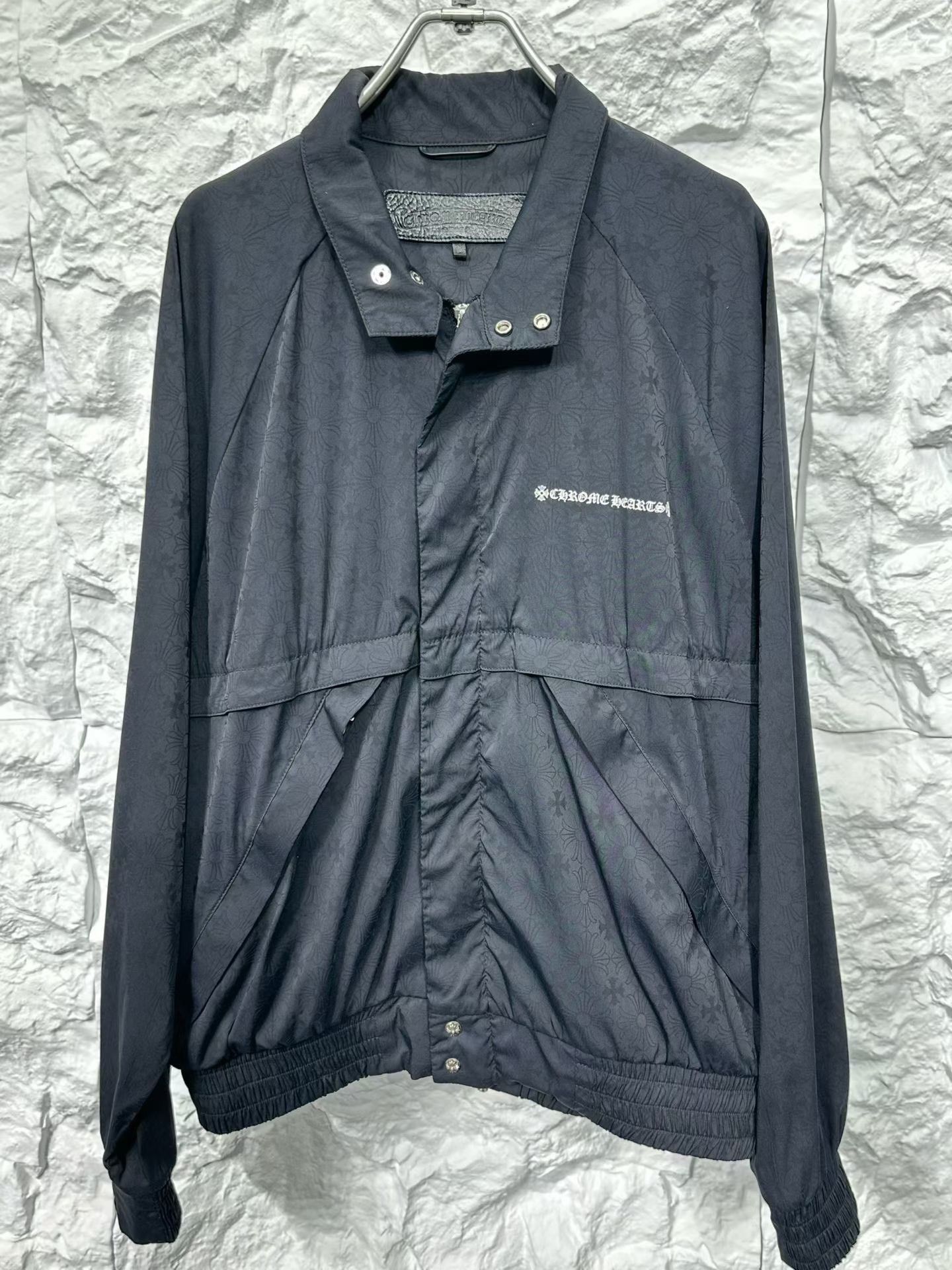 Chrome Hearts Chrome Hearts Tonal Allover Logo Sanskrit Jacket L Size US L / EU 52-54 / 3 - 4 Thumbnail
