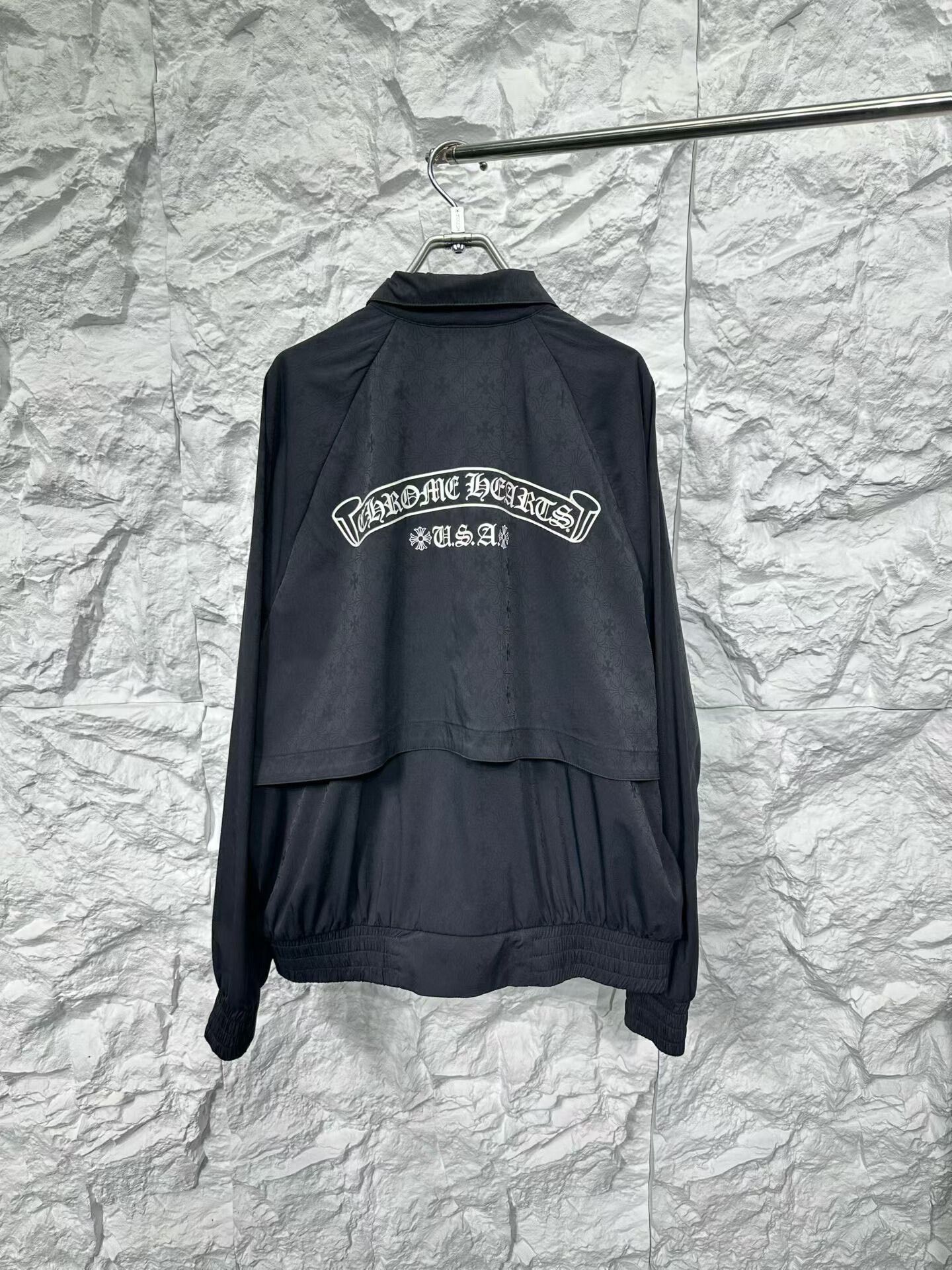 Chrome Hearts Chrome Hearts Tonal Allover Logo Sanskrit Jacket L Size US L / EU 52-54 / 3 - 3 Thumbnail