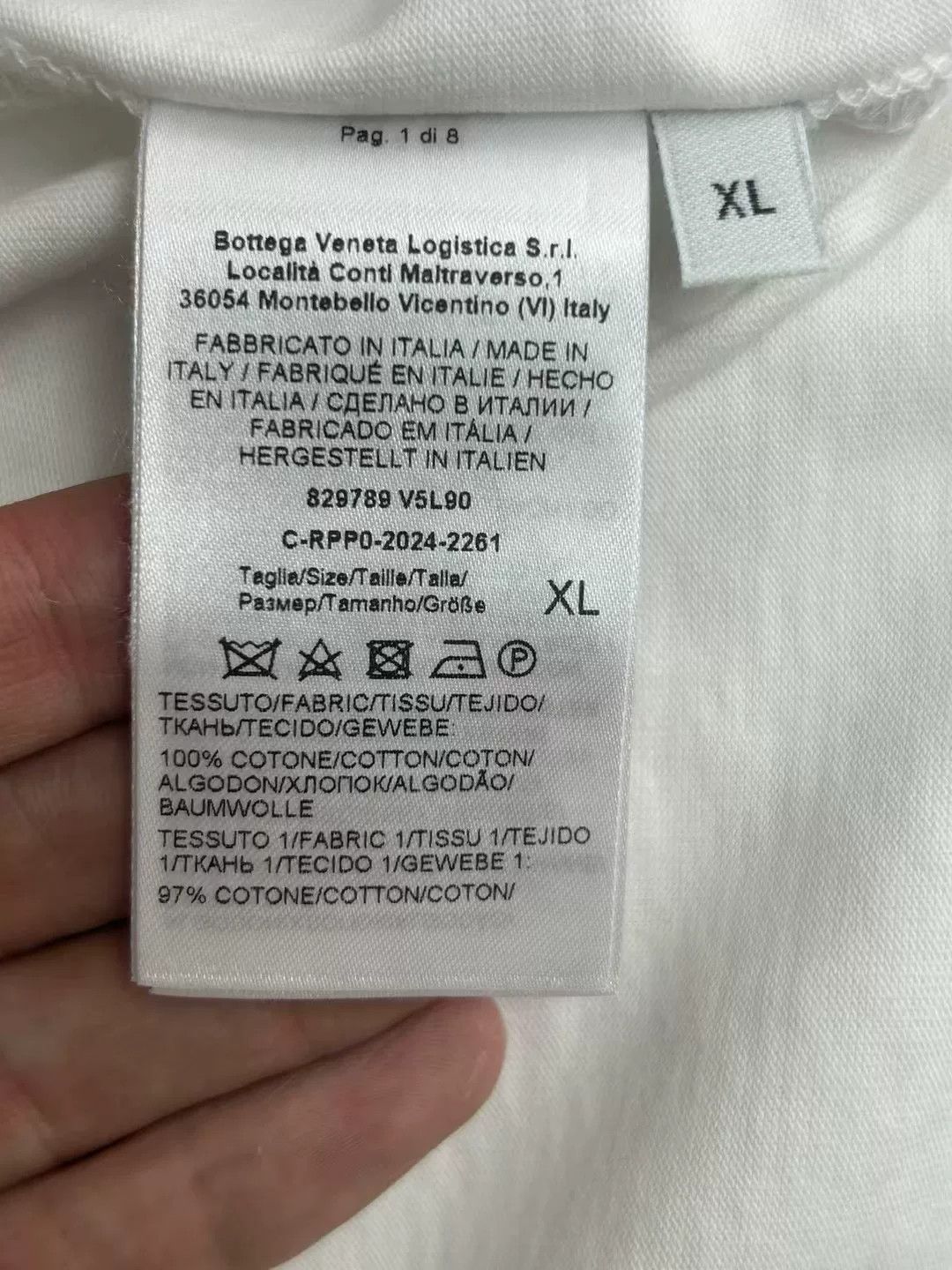 Bottega Veneta Bottega Veneta Rabbit Graphic T-Shirt XL Size US XL / EU 56 / 4 - 5 Thumbnail