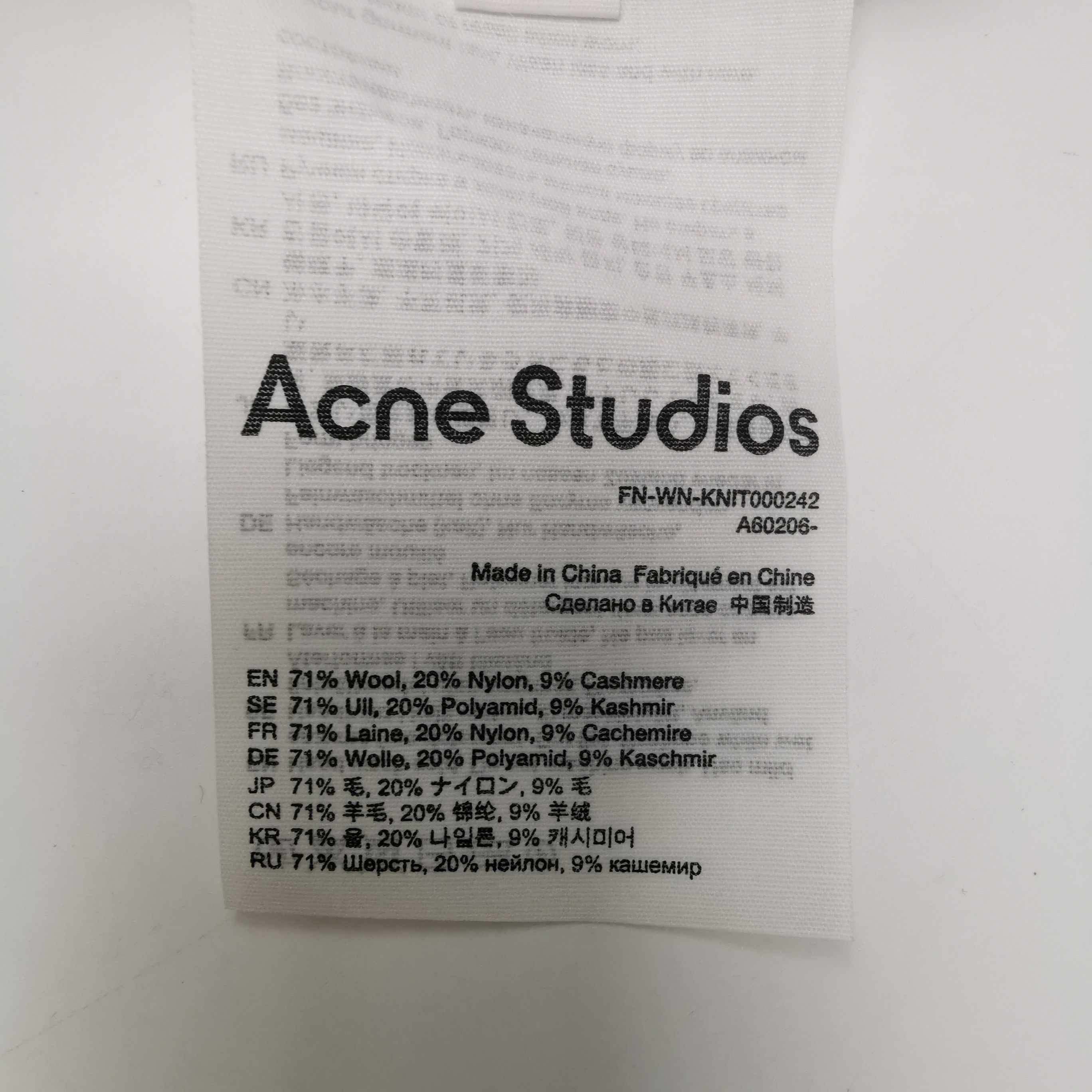 Acne Studios Acne Studios Women m Sweaters Size M / US 6-8 / IT 42-44 - 6 Thumbnail
