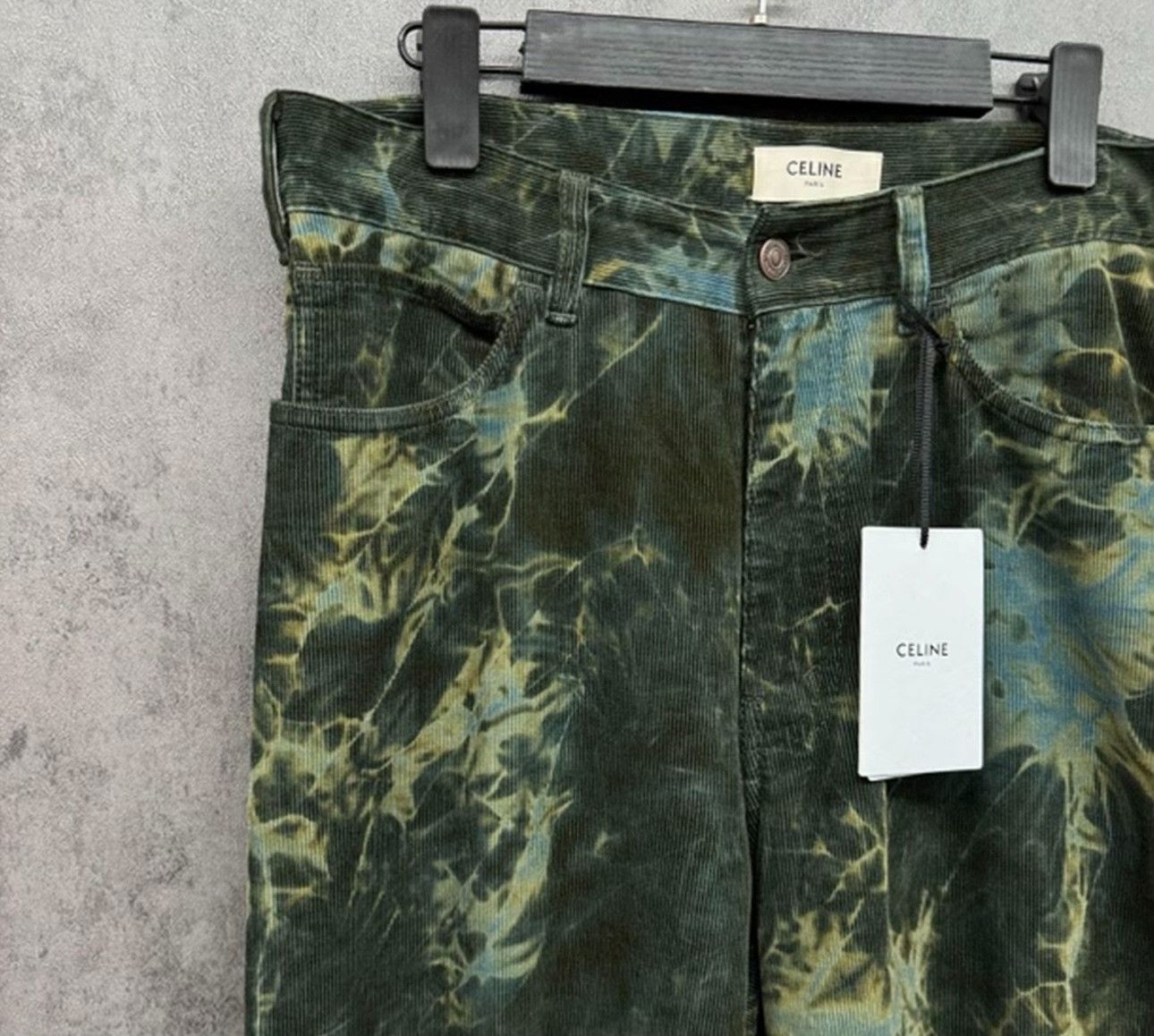 Celine Celine Tie Dye Casual Pants 29 Size US 29 - 3 Thumbnail