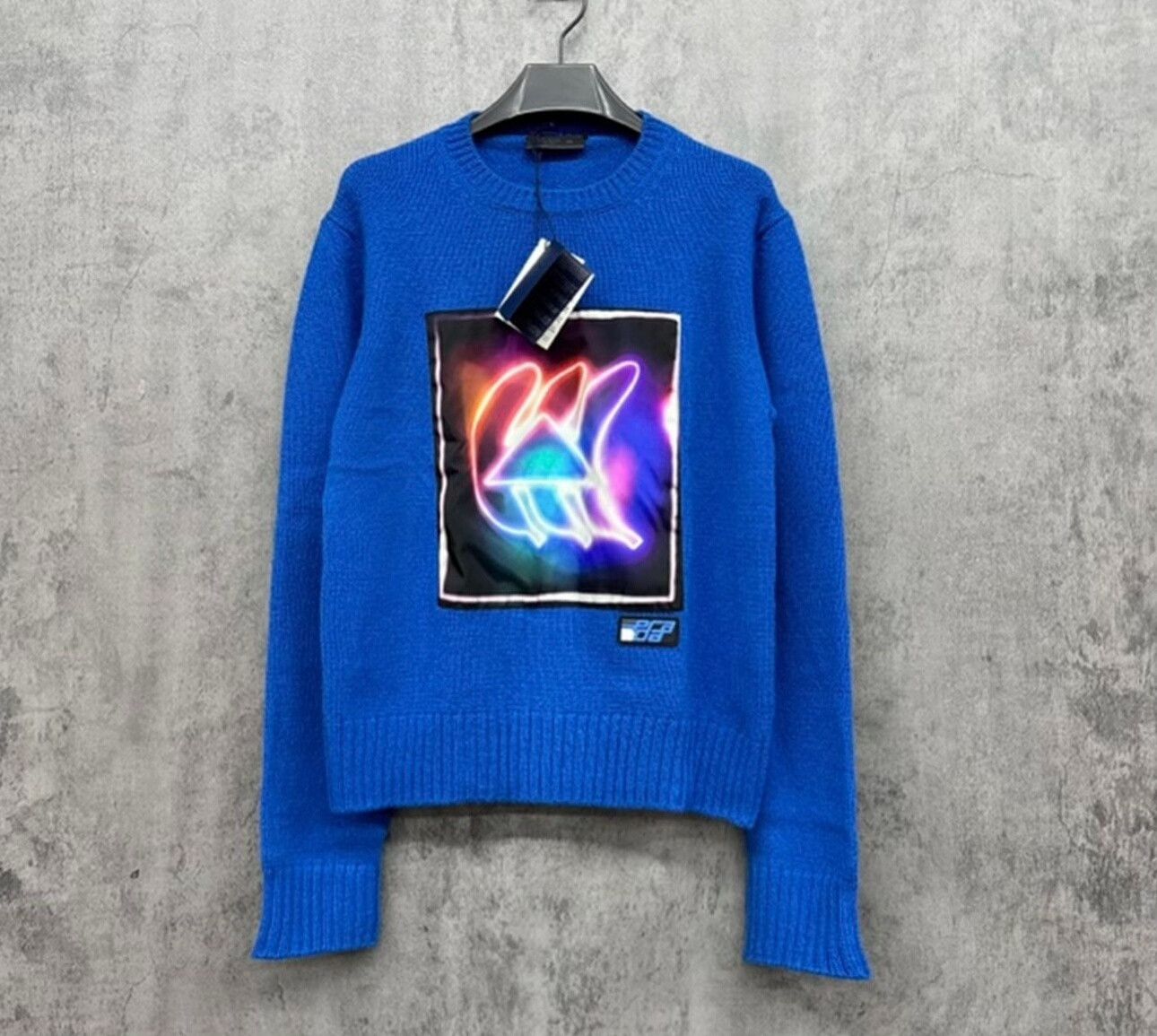Prada Prada Graphic Print Wool Sweater Size 46 Size US S / EU 44-46 / 1 - 2 Thumbnail