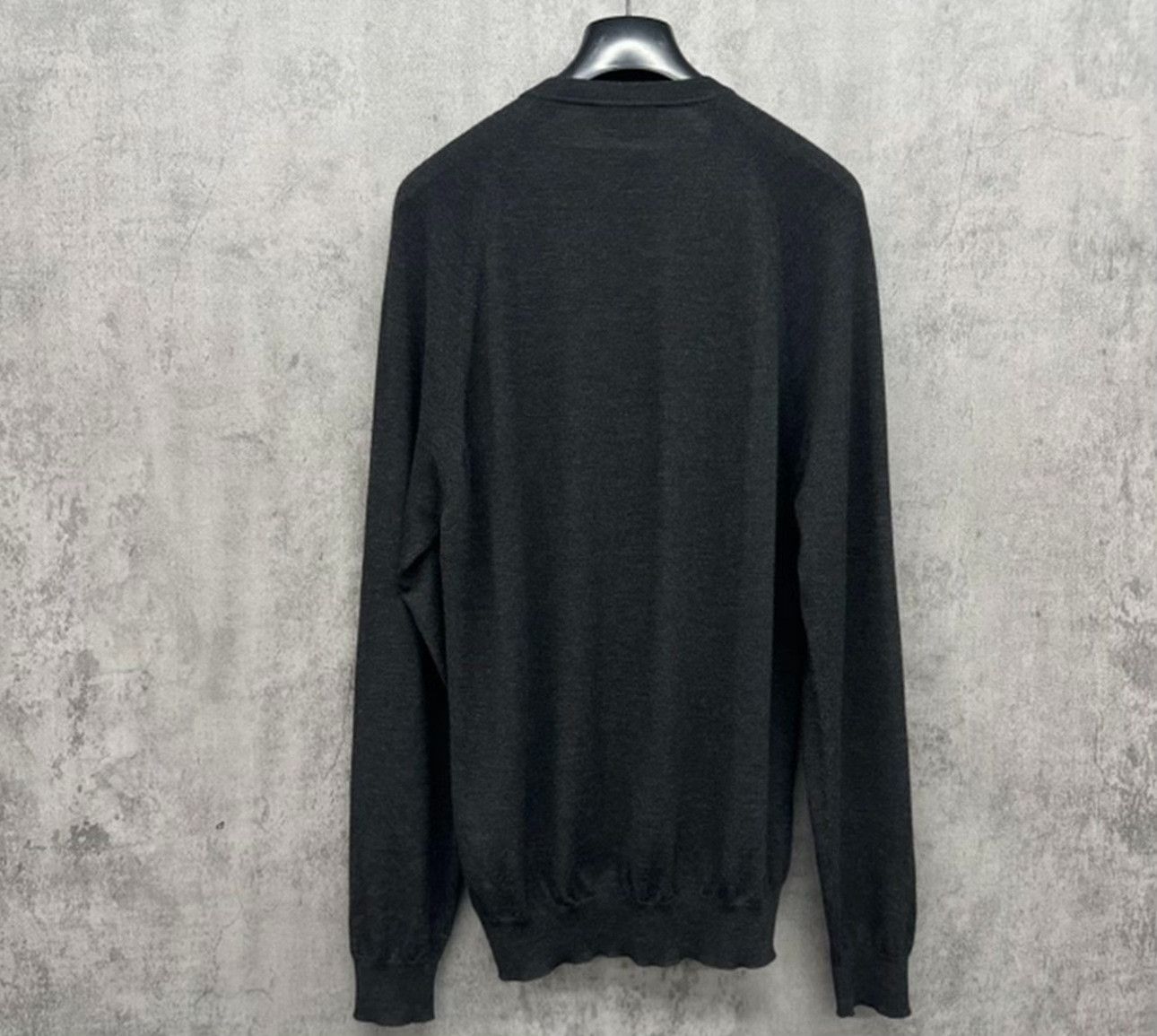 Hermes Hermes Graphic Print Silk Wool Knit Sweater XL Size US XL / EU 56 / 4 - 5 Thumbnail