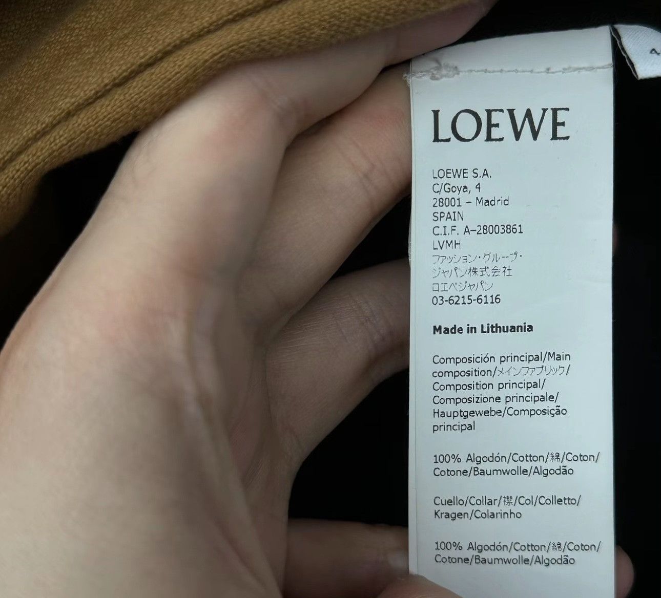 Loewe Loewe Leather Patch Corduroy Jacket 46 Size US S / EU 44-46 / 1 - 5 Thumbnail