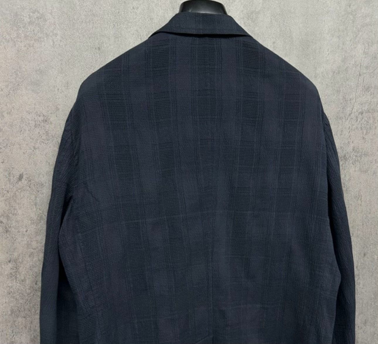 Hermes Hermes Textured Cotton Blend Blazer Size 52 Size 42R - 4 Thumbnail