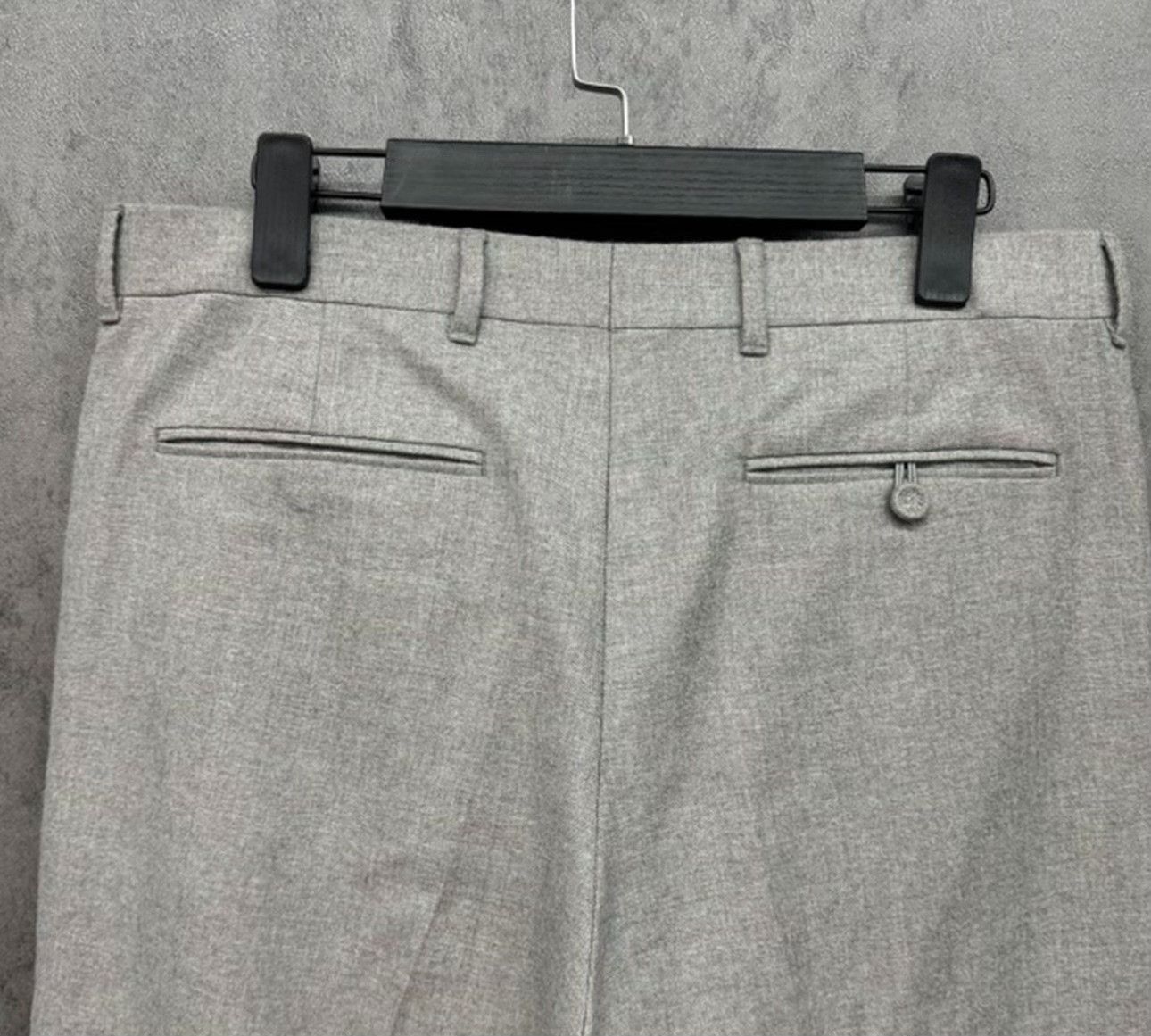 Dior Dior Marl Wool Straight Leg Trousers 48 Size US 32 / EU 48 - 5 Thumbnail