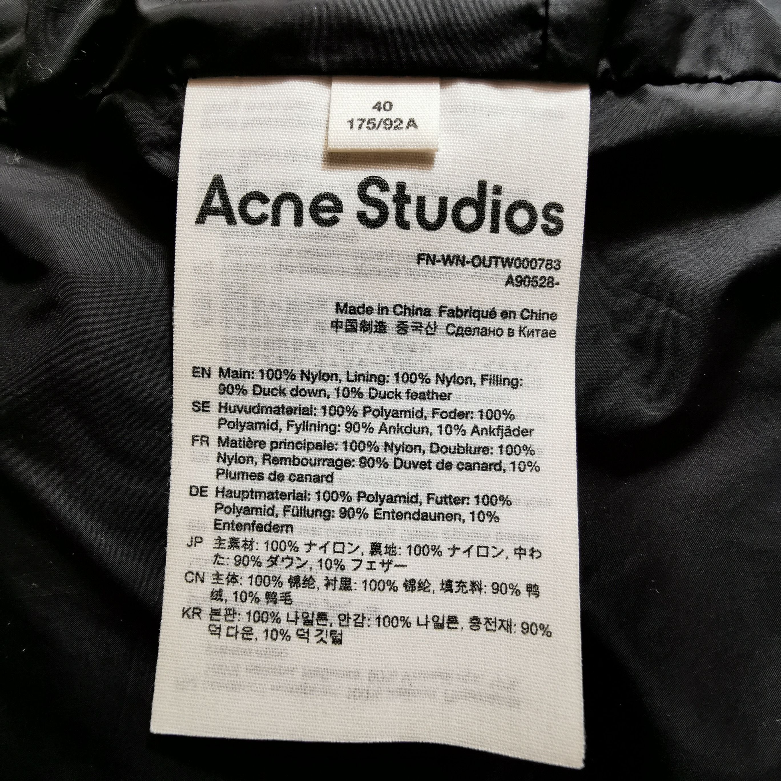 Acne Studios Acne Studios Women l Down Jackets Size L / US 10 / IT 46 - 6 Thumbnail