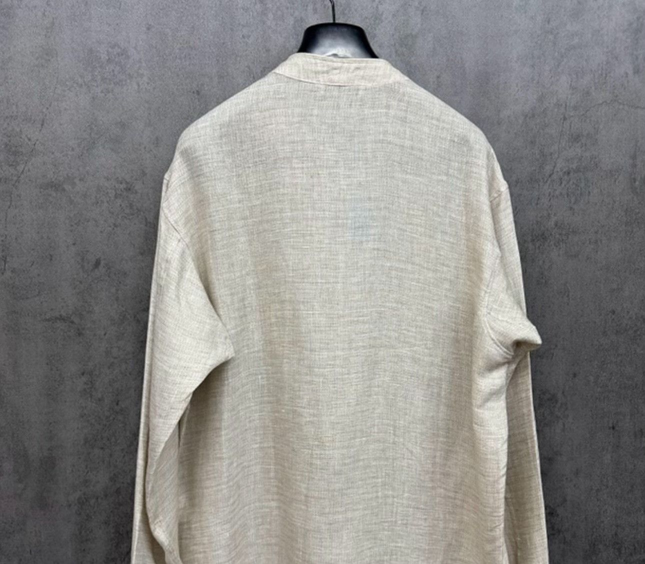 Loro Piana Loro Piana Linen Grandad Collar Shirt Size M Size US M / EU 48-50 / 2 - 4 Thumbnail