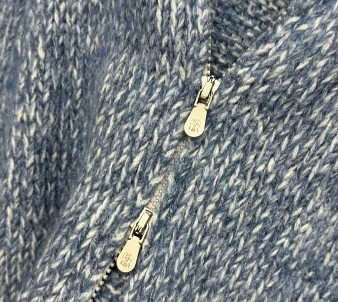 Brunello Cucinelli Brunello Cucinelli Cashmere Blend Marl Zip Cardigan 50 Size US M / EU 48-50 / 2 - 4 Thumbnail