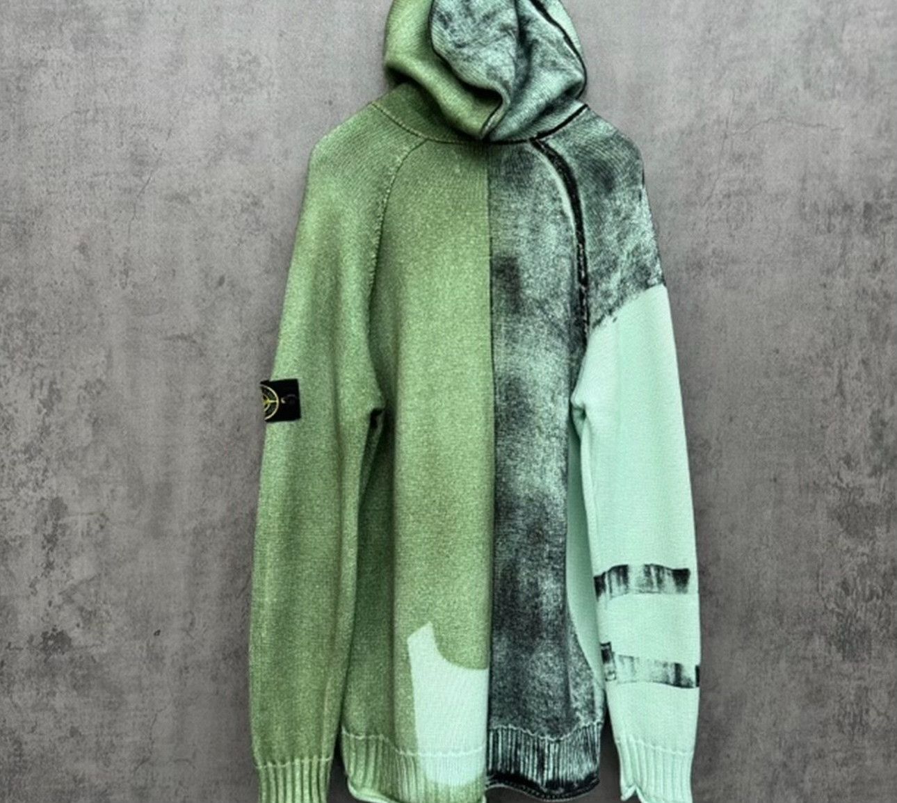 Stone Island Stone Island Tie-Dye Knit Hoodie Size XL Size US XL / EU 56 / 4 - 5 Thumbnail